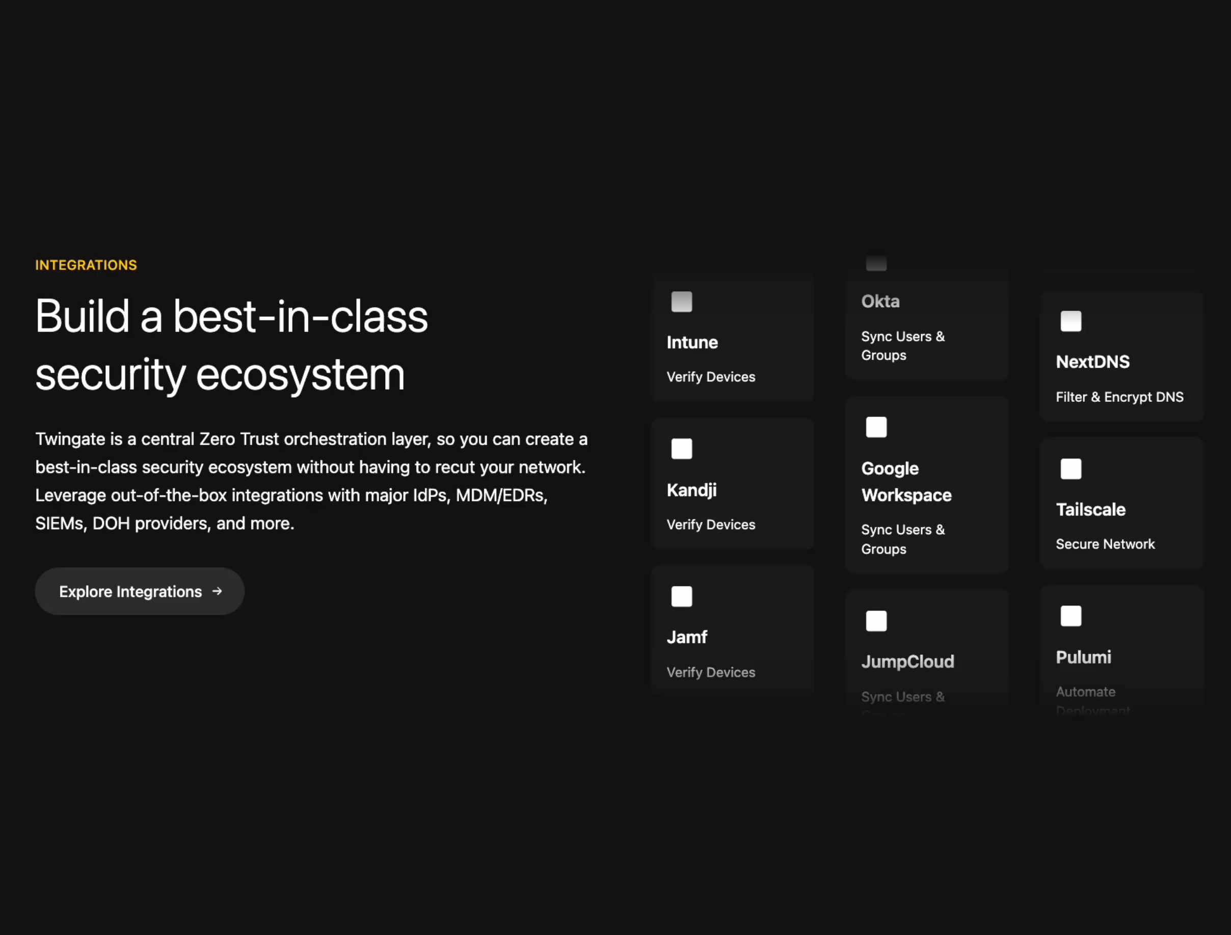 Animated Section