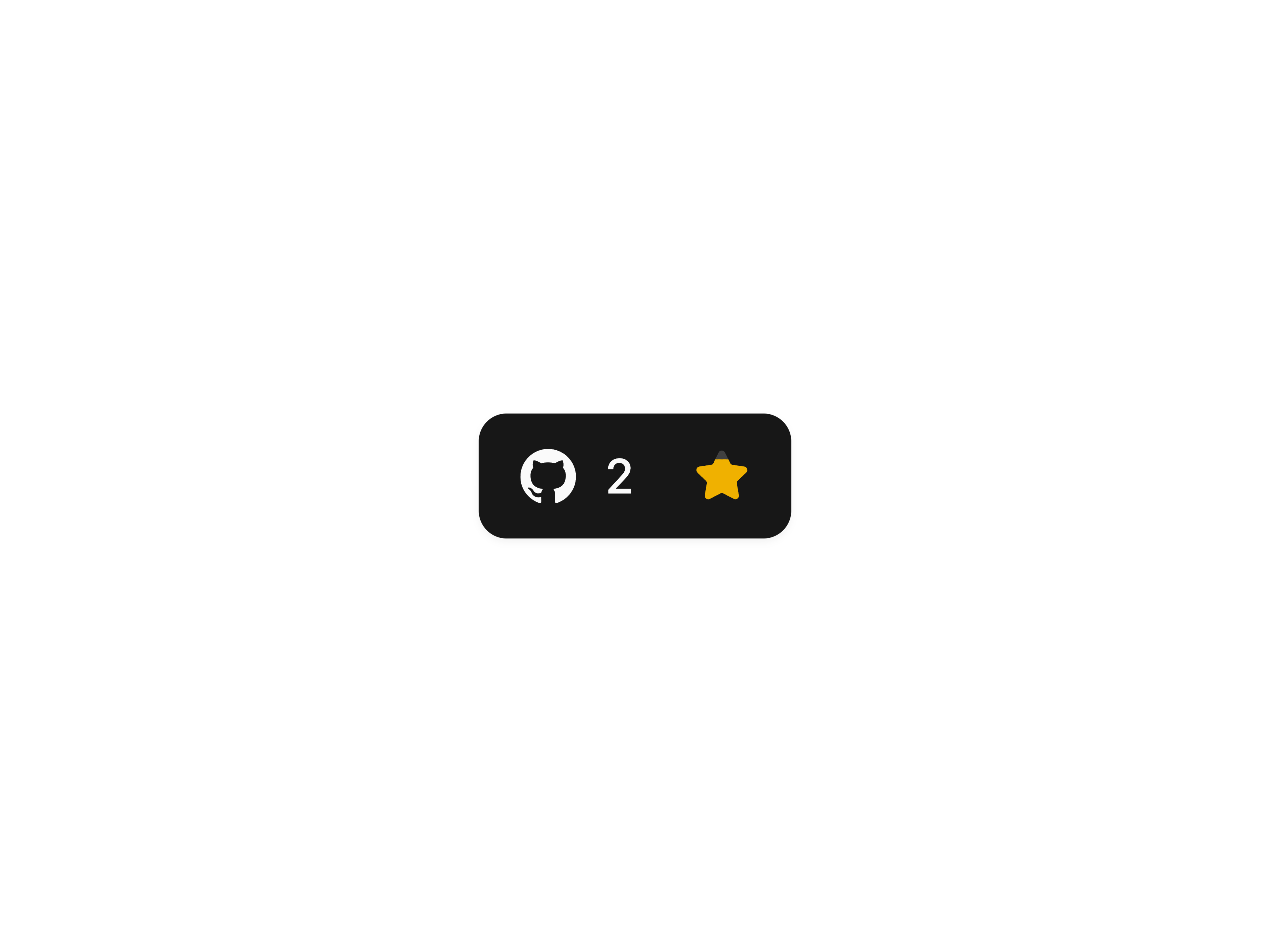GitHub Stars Button