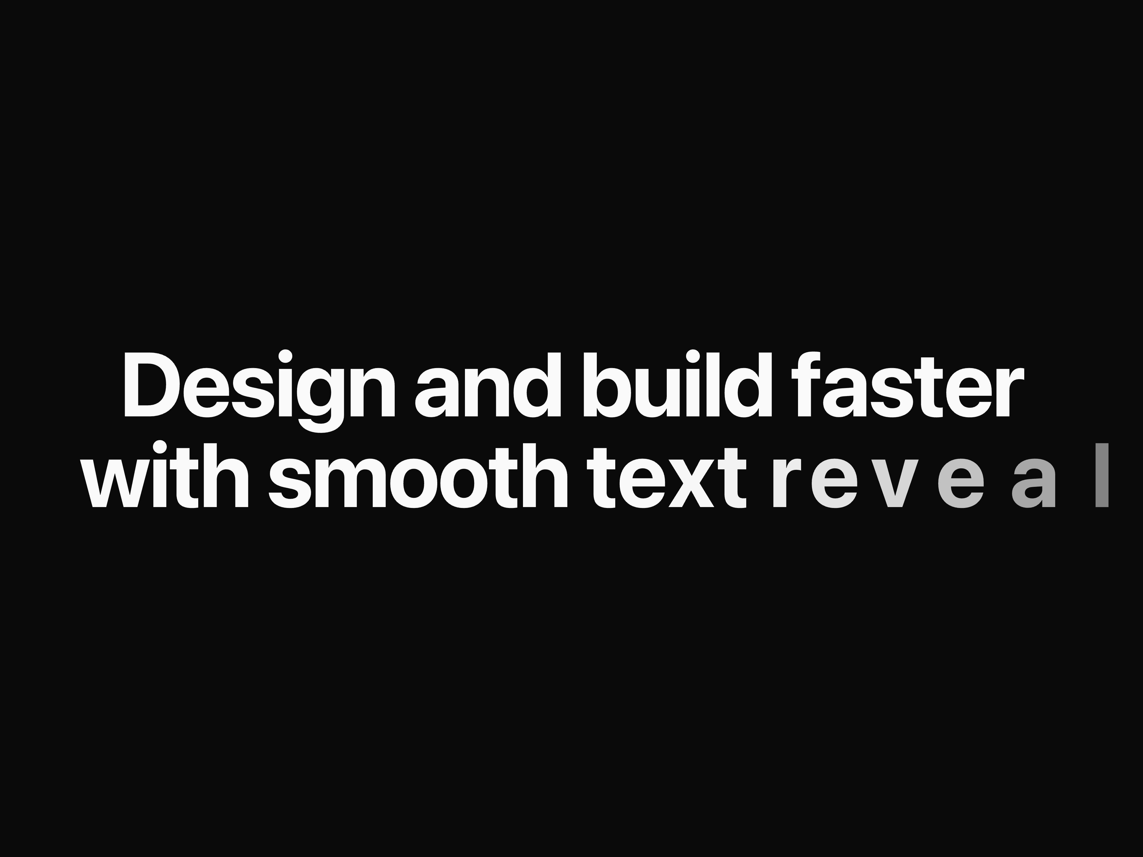 Reveal Text