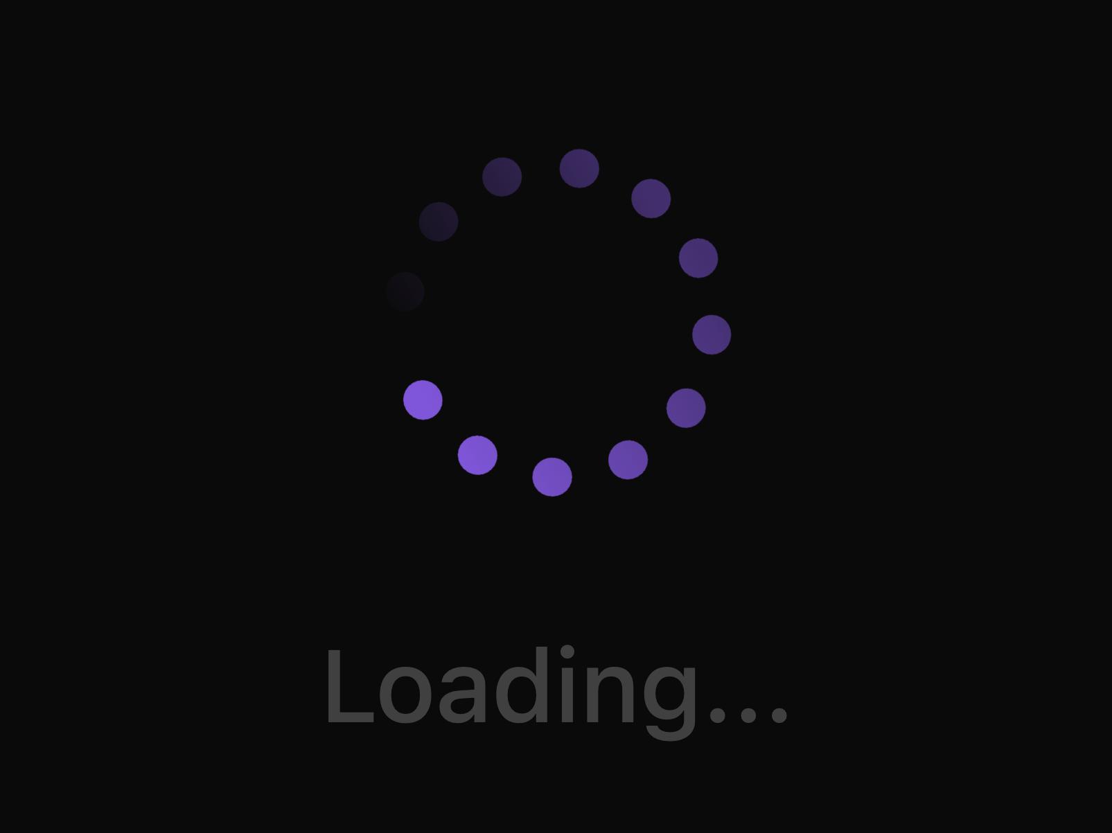 Loading Indicator