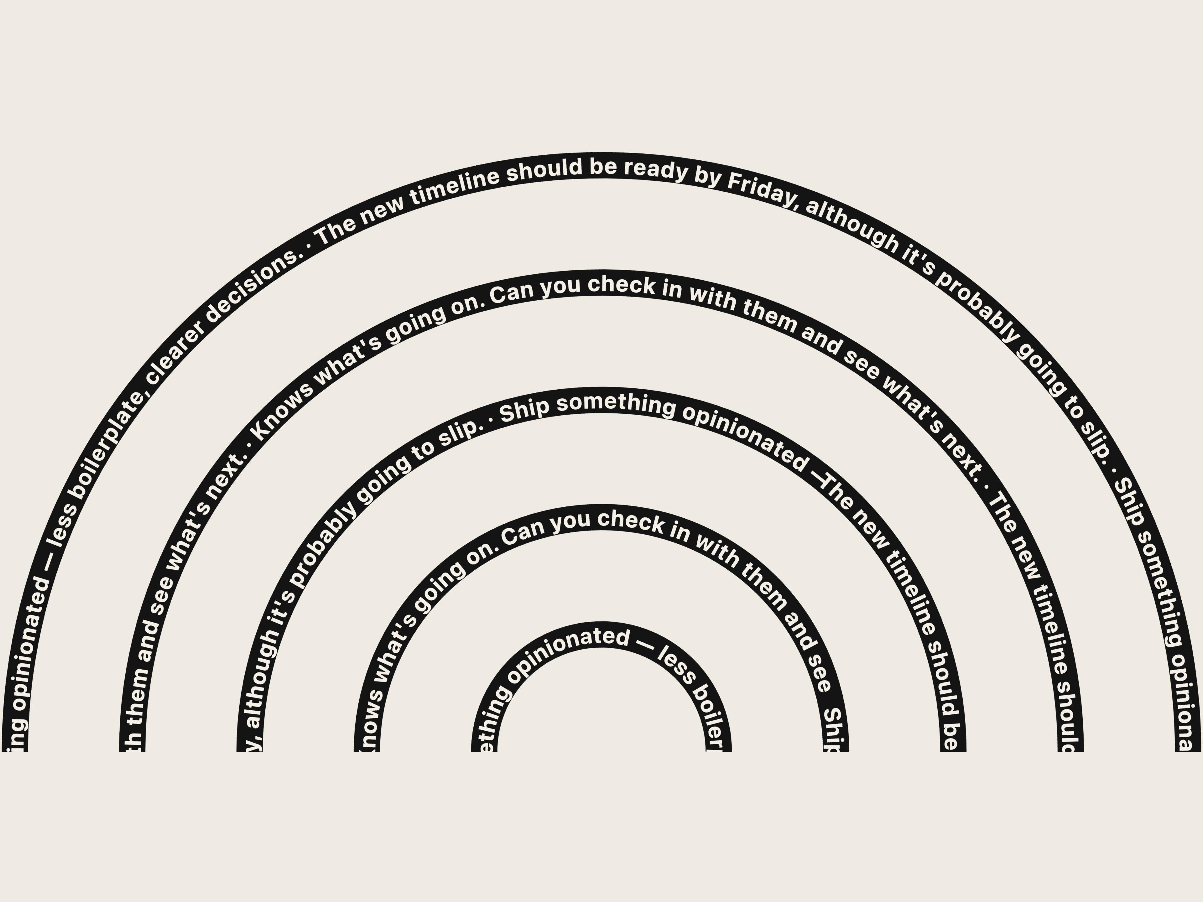 Tangle Footer
