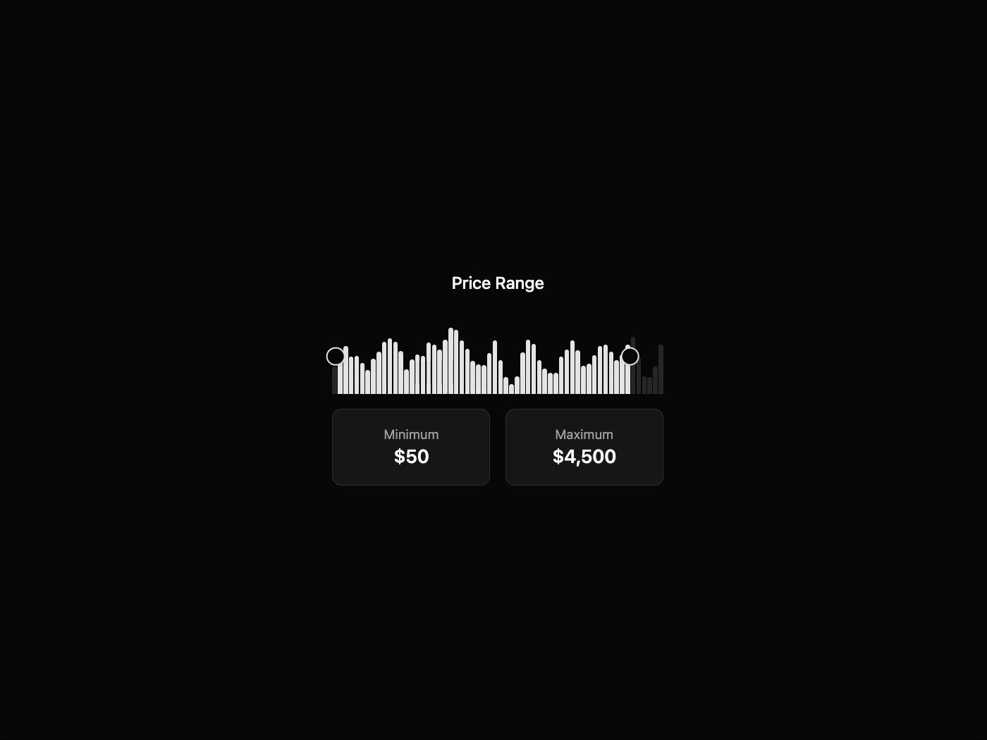 Range Slider