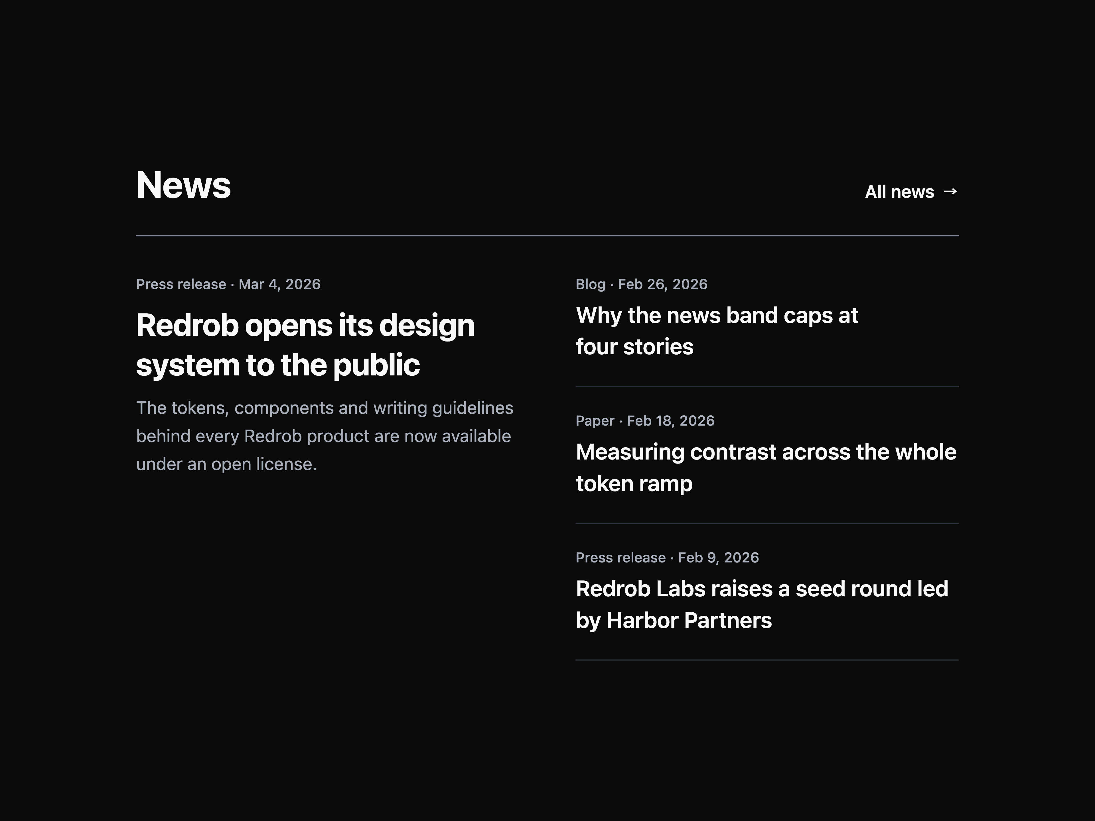 News Section