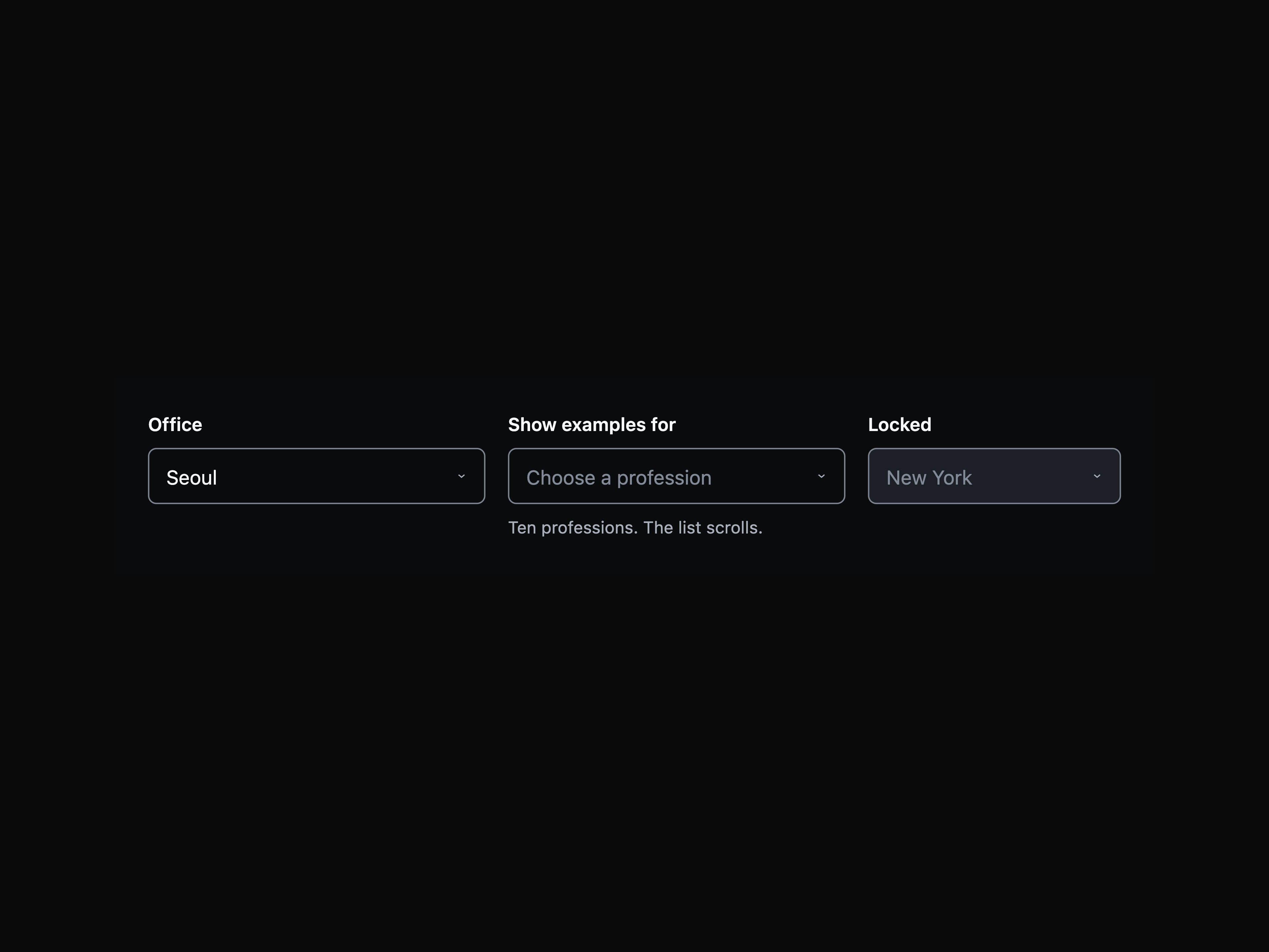 Select