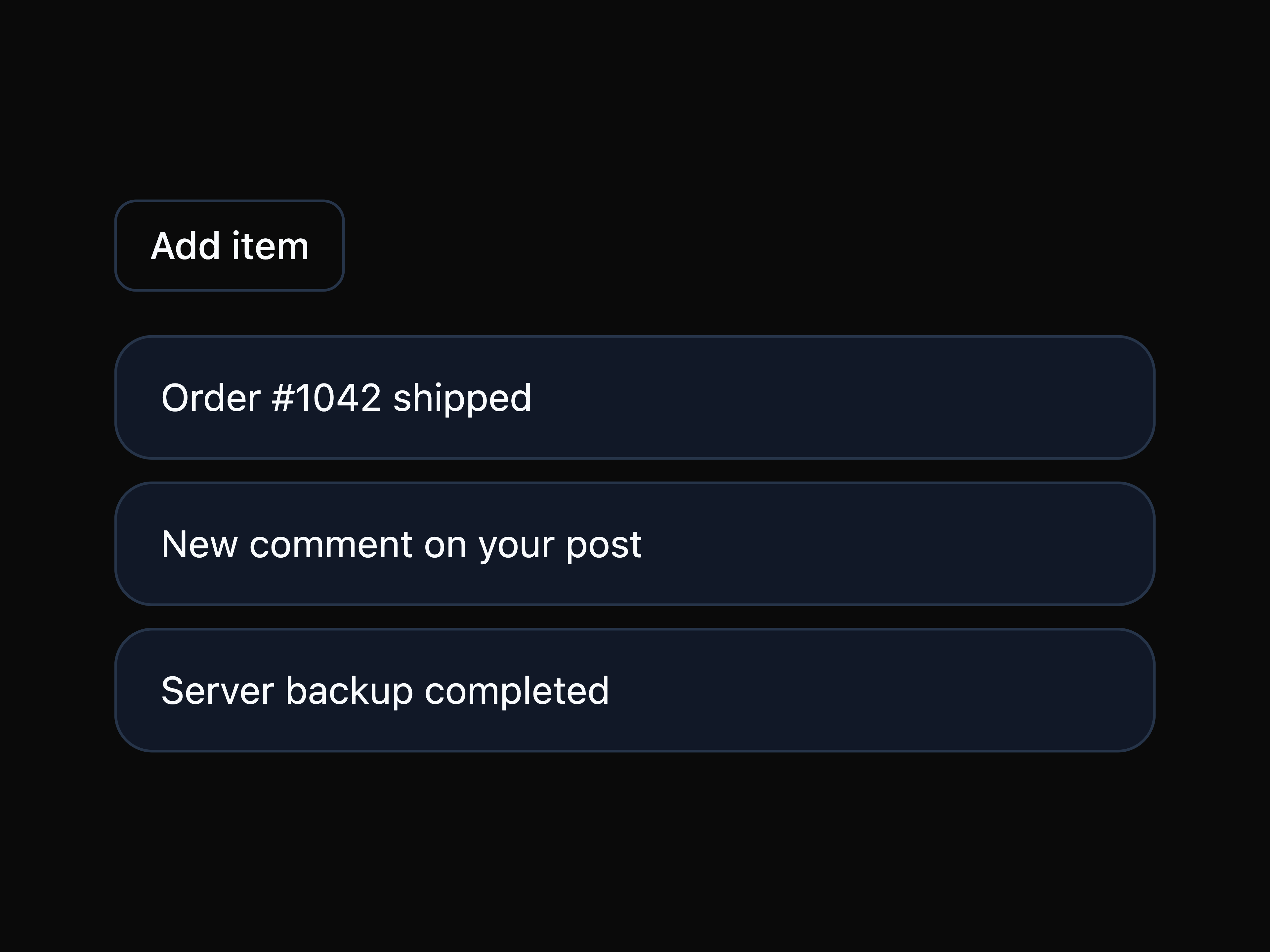 Animated List