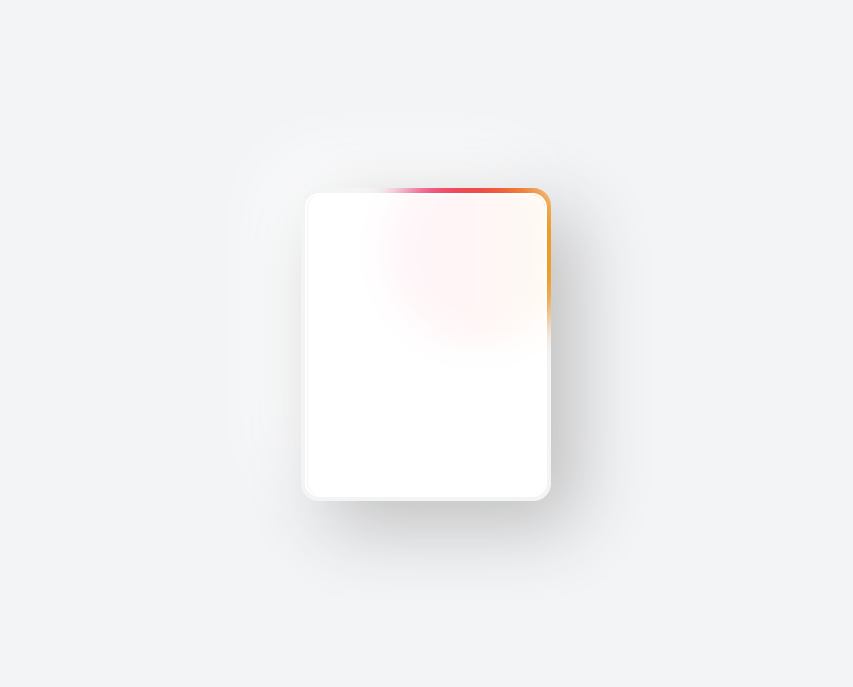 Gradient Bold Card