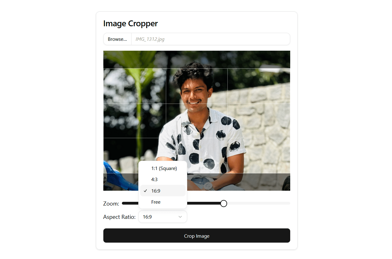 Image Cropper
