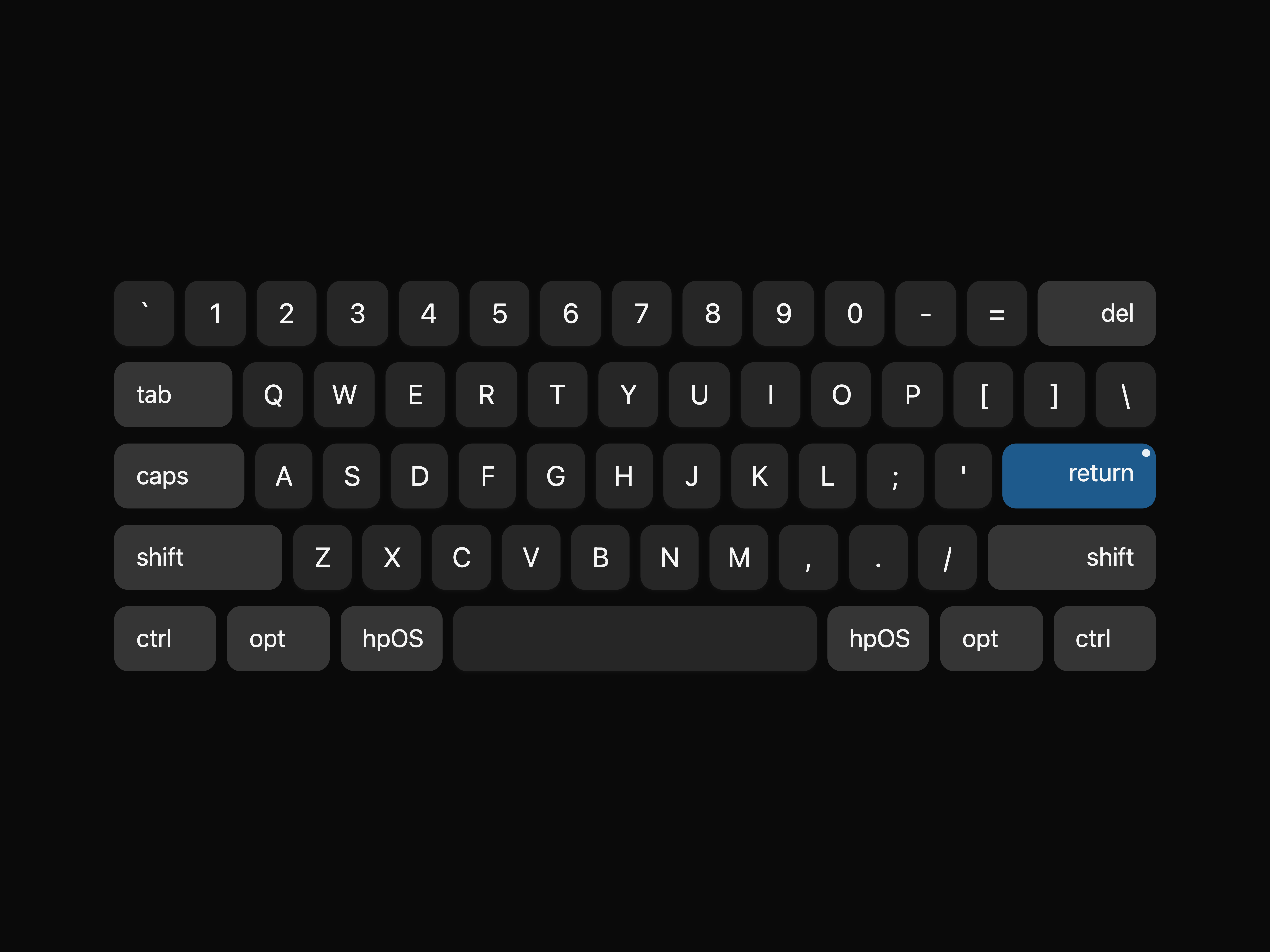 Keyboard UI