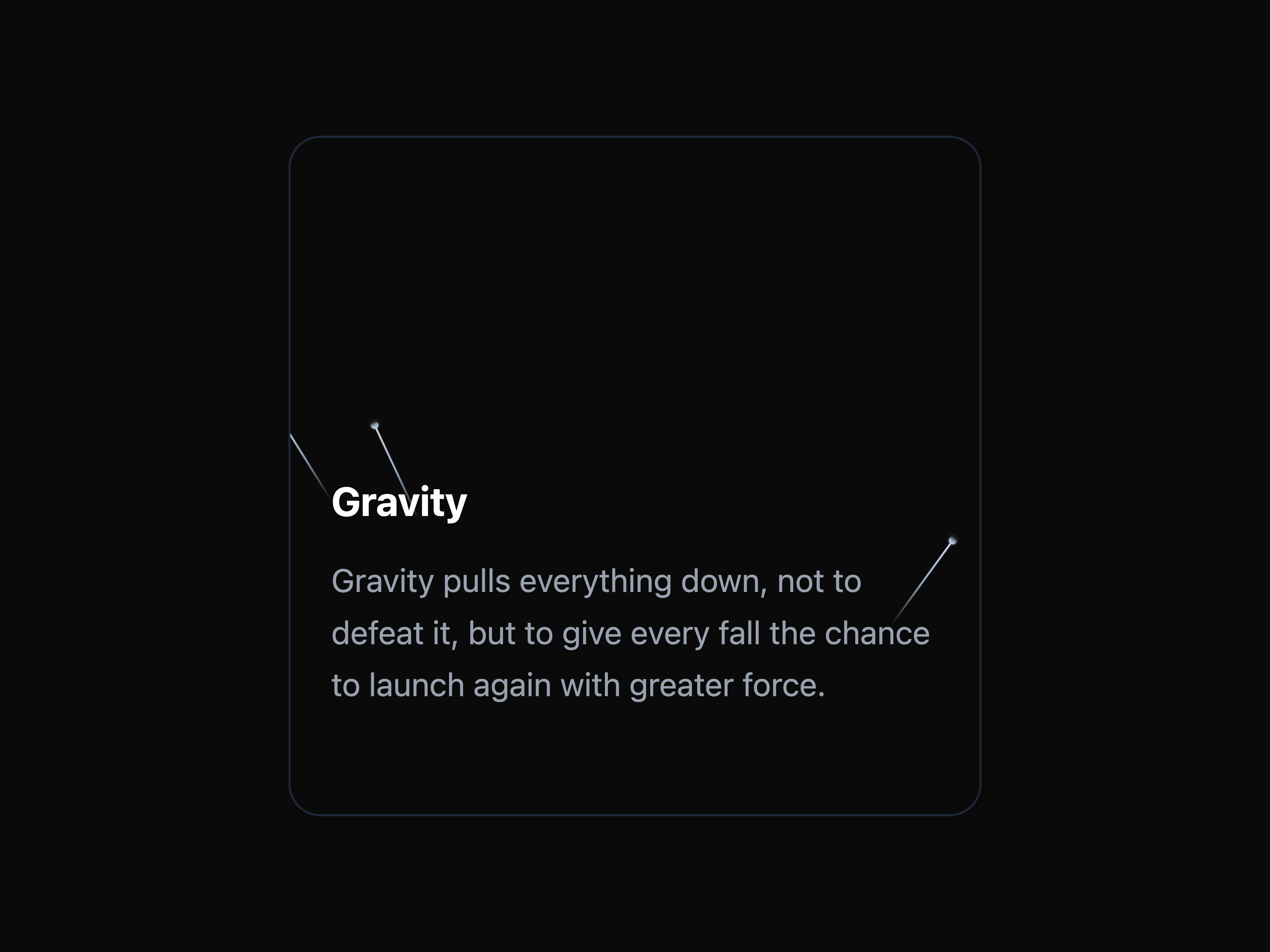 Gravity