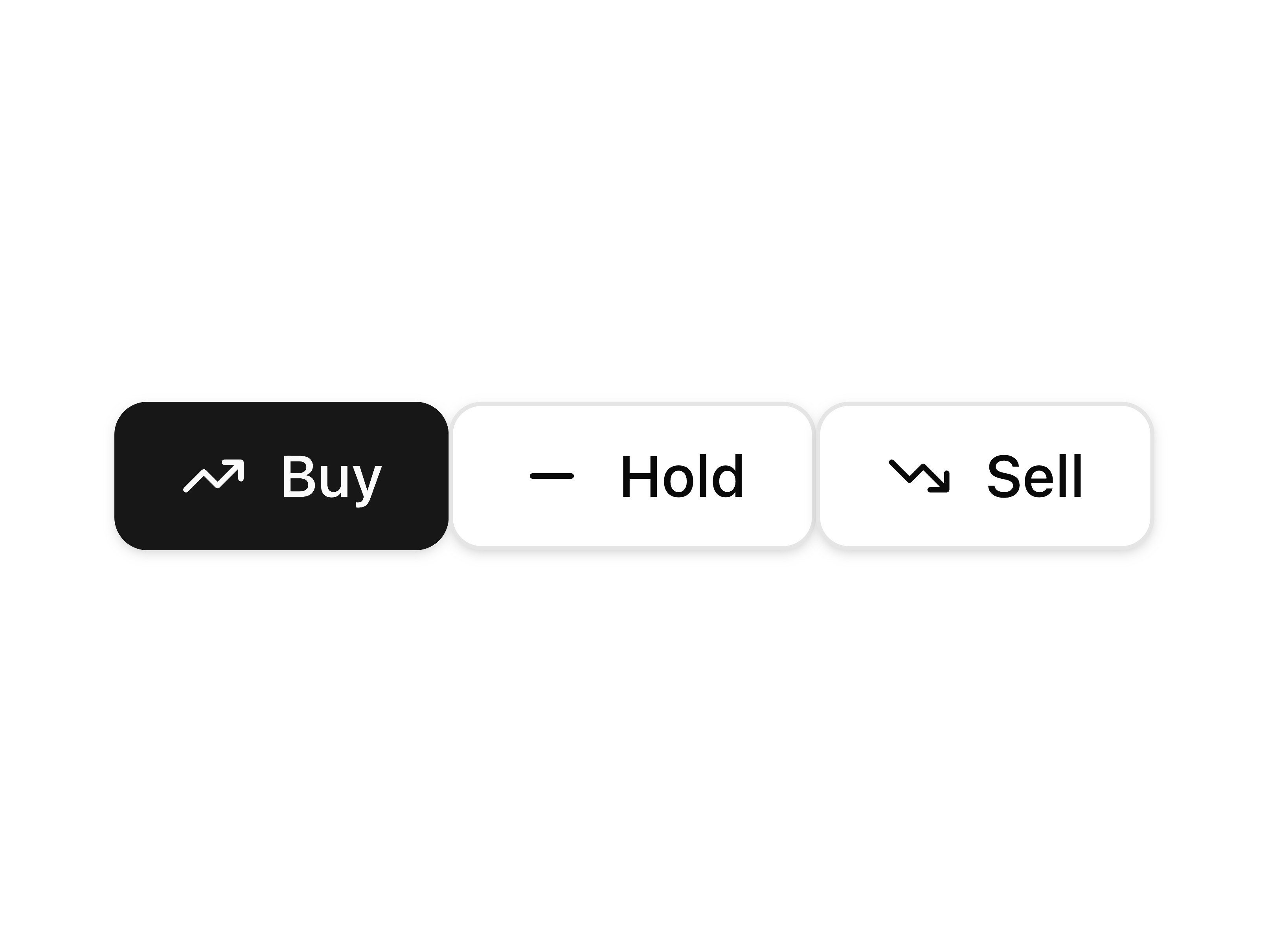 Buy Sell Hold Toggle Group
