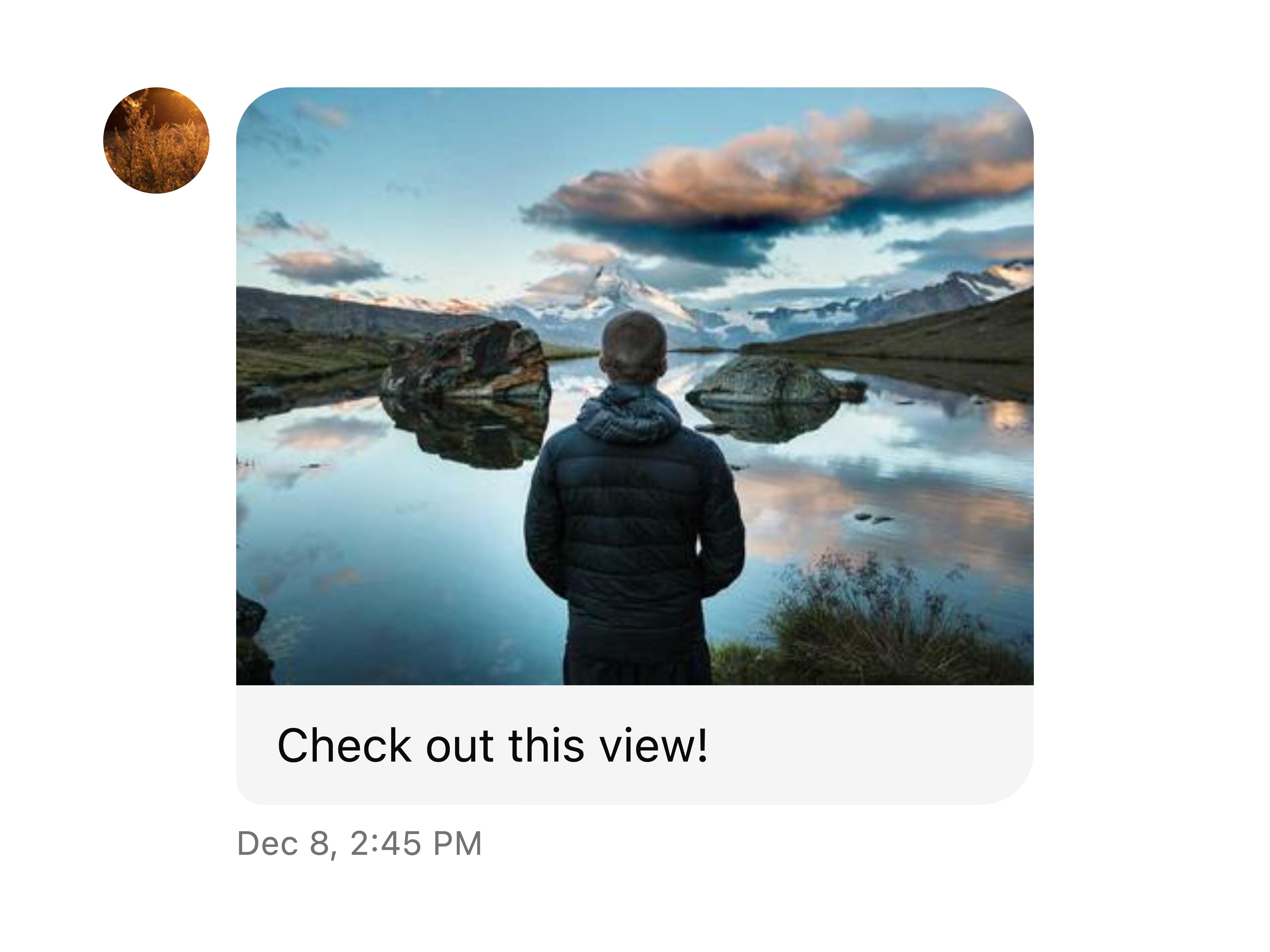Message Bubble