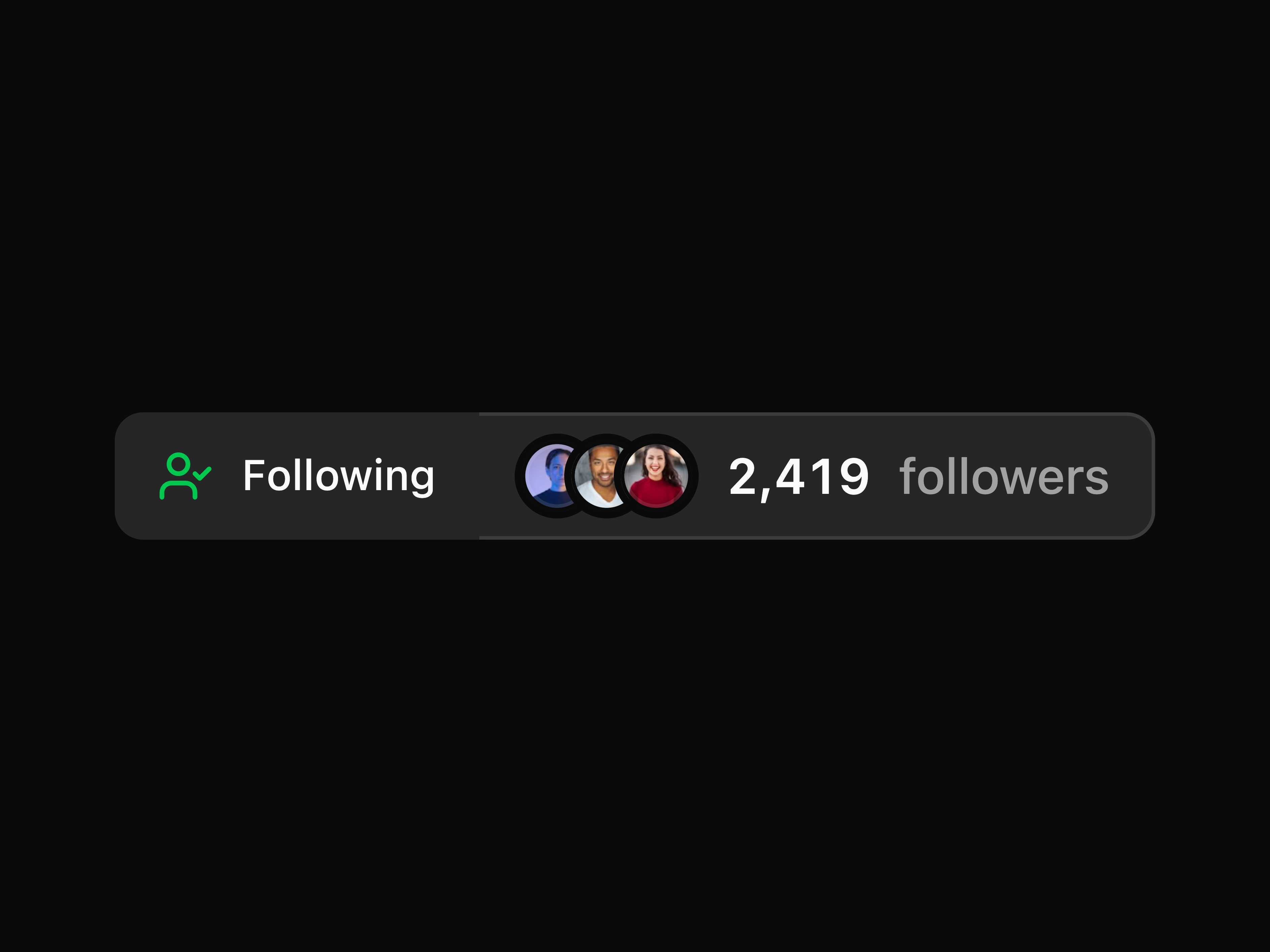 Follow Button Group