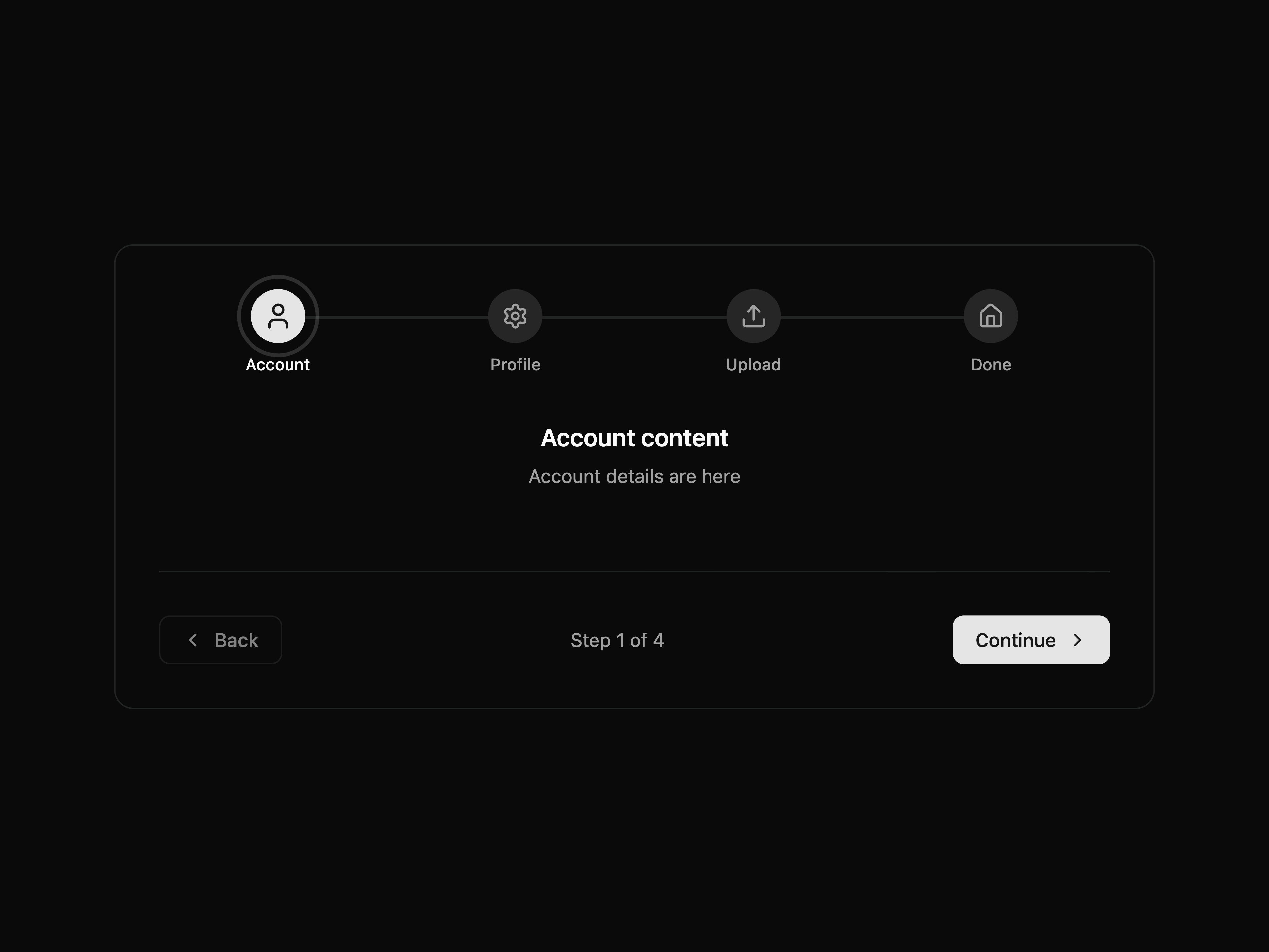 Animated Progress Stepper