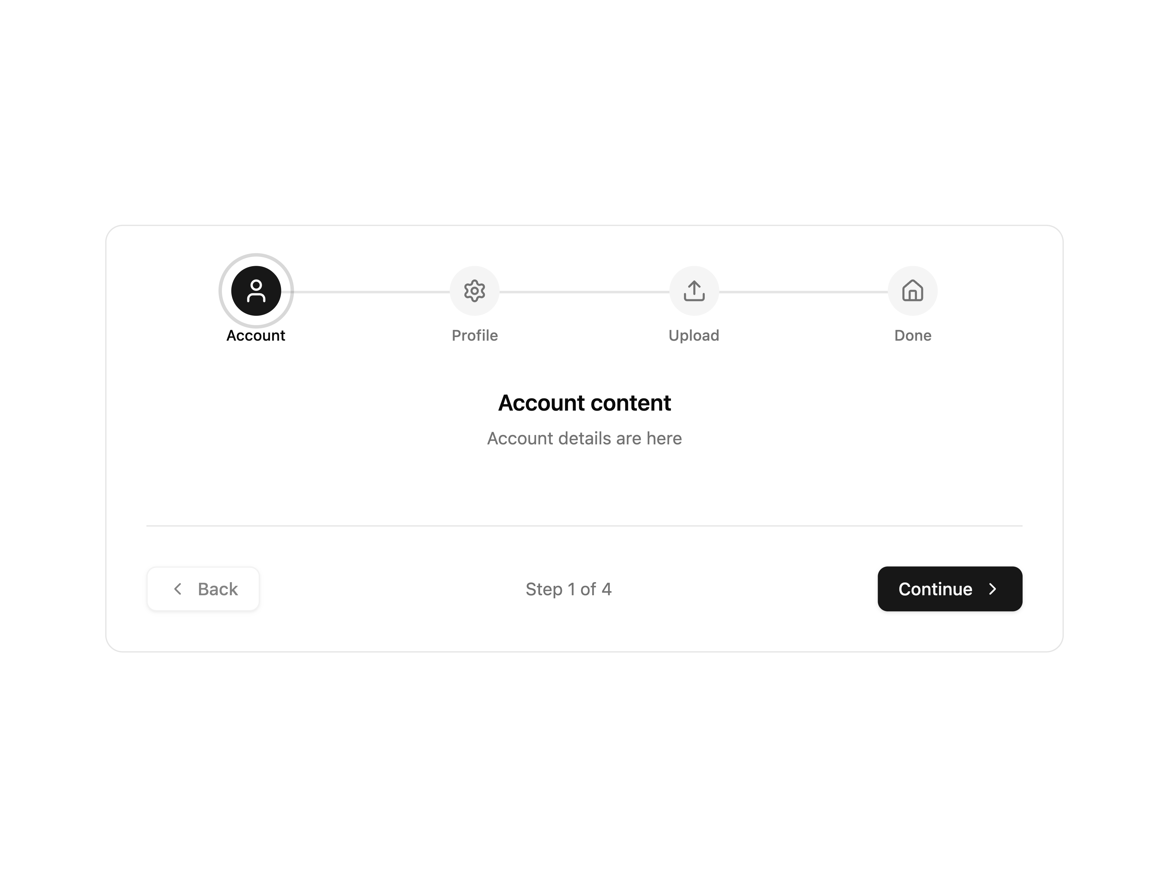 Animated Progress Stepper