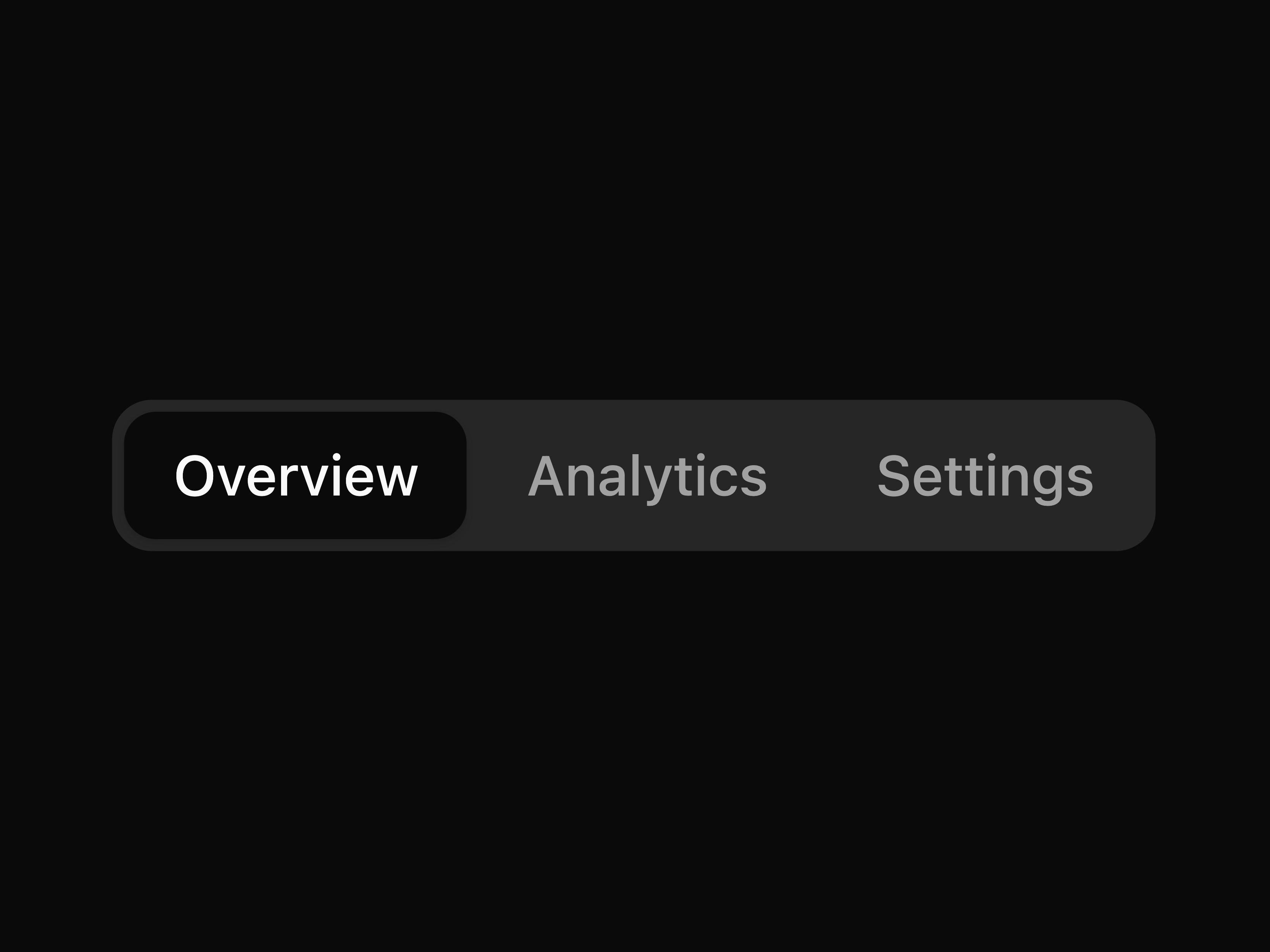Sliding Tabs