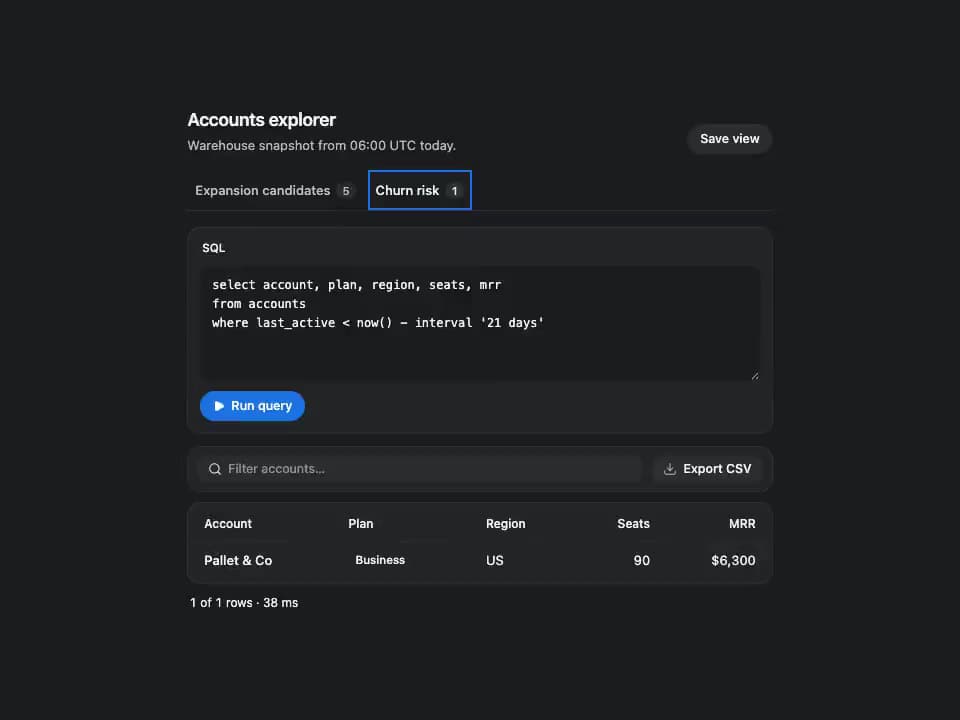 Uai Blocks Data Explorer