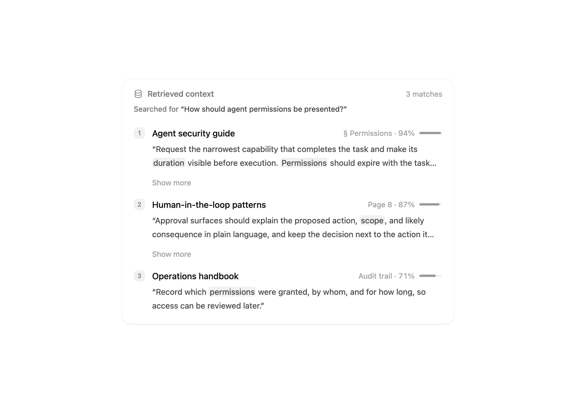 Retrieval Chunks