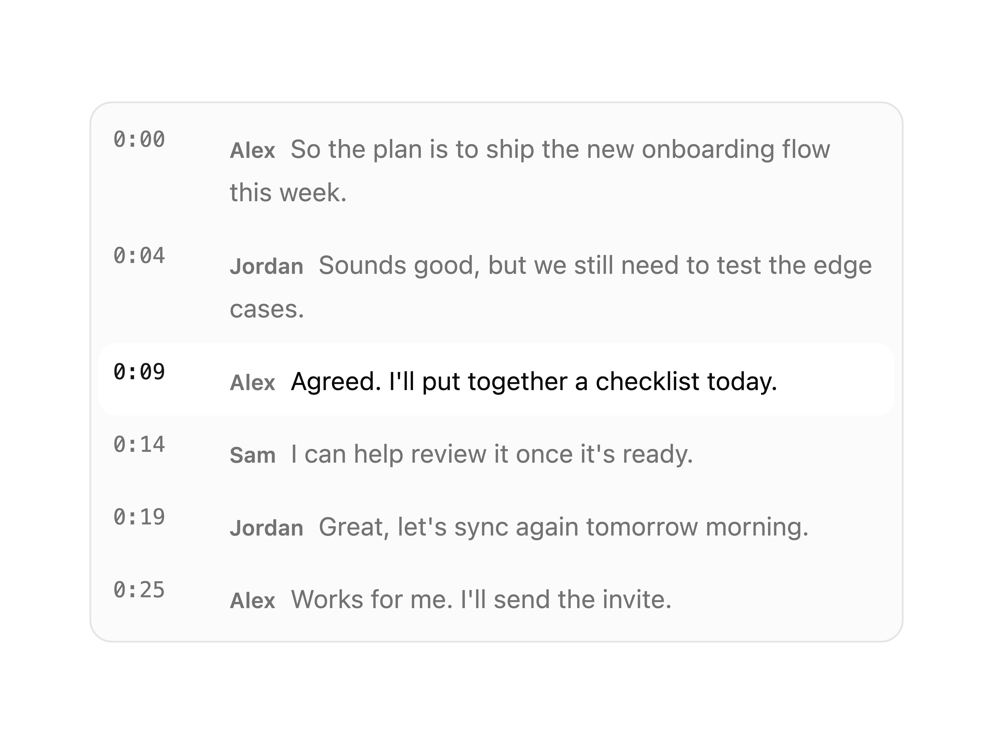 Transcript Viewer