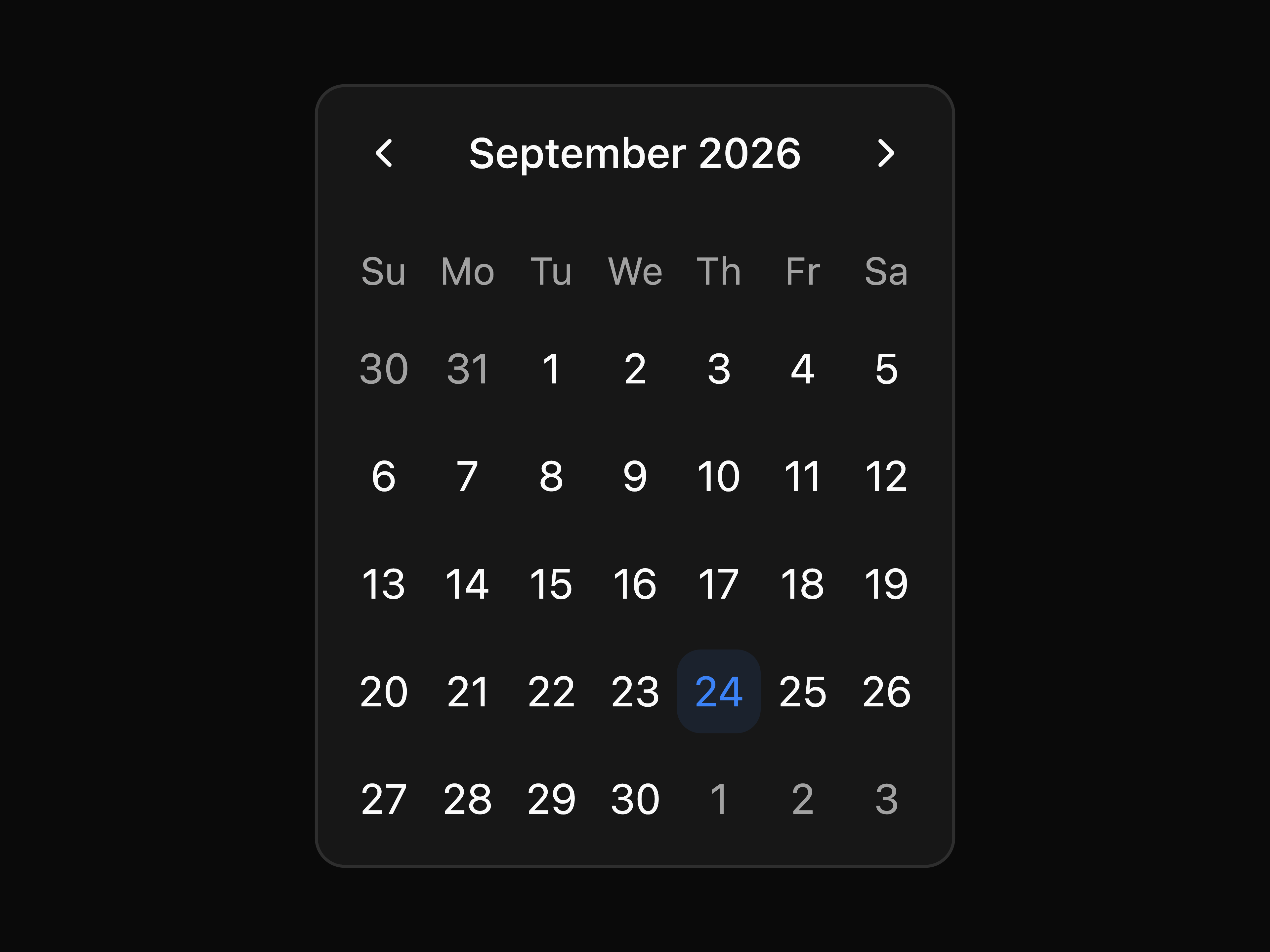 Calendar Basic