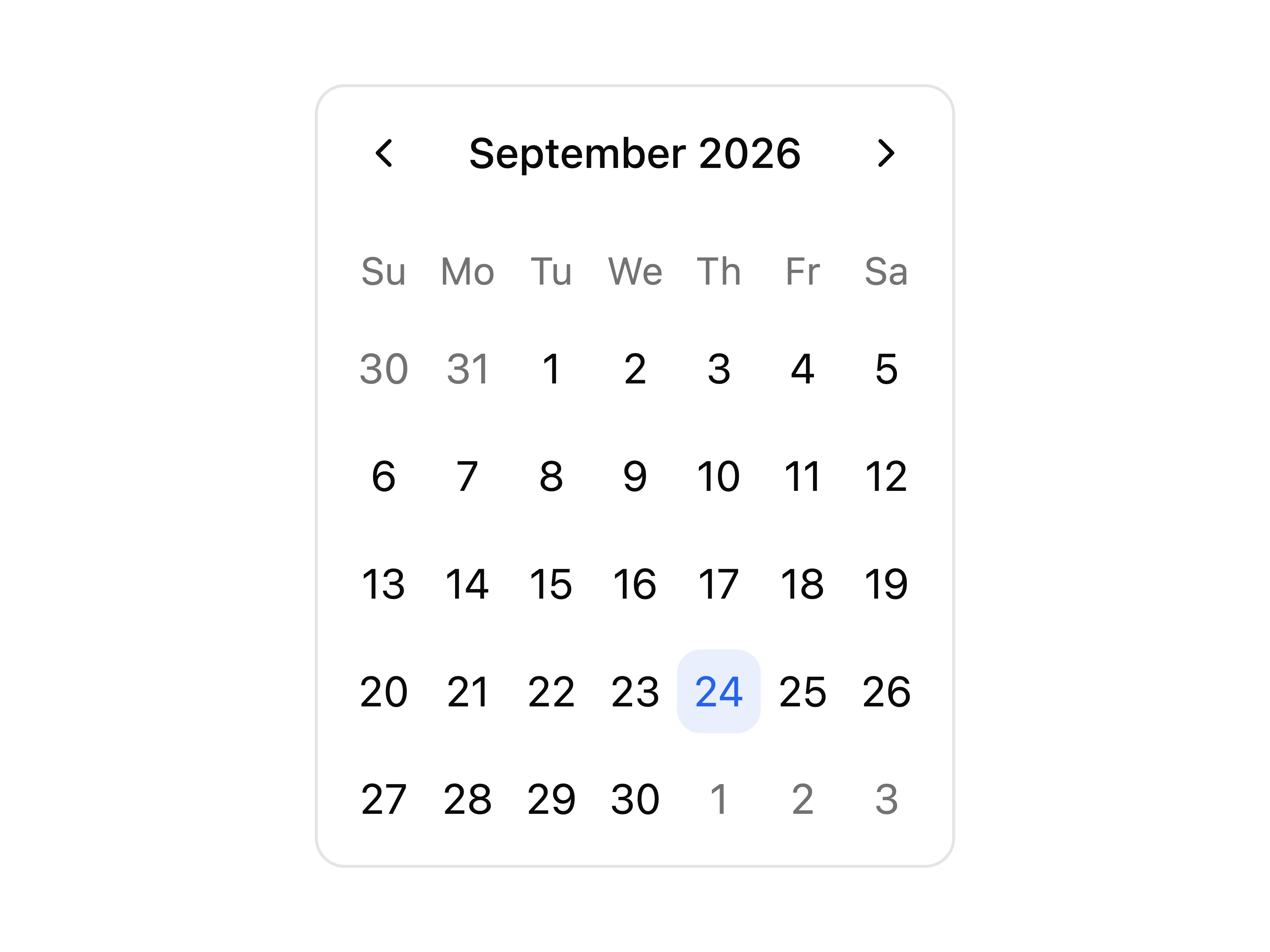 Calendar Basic