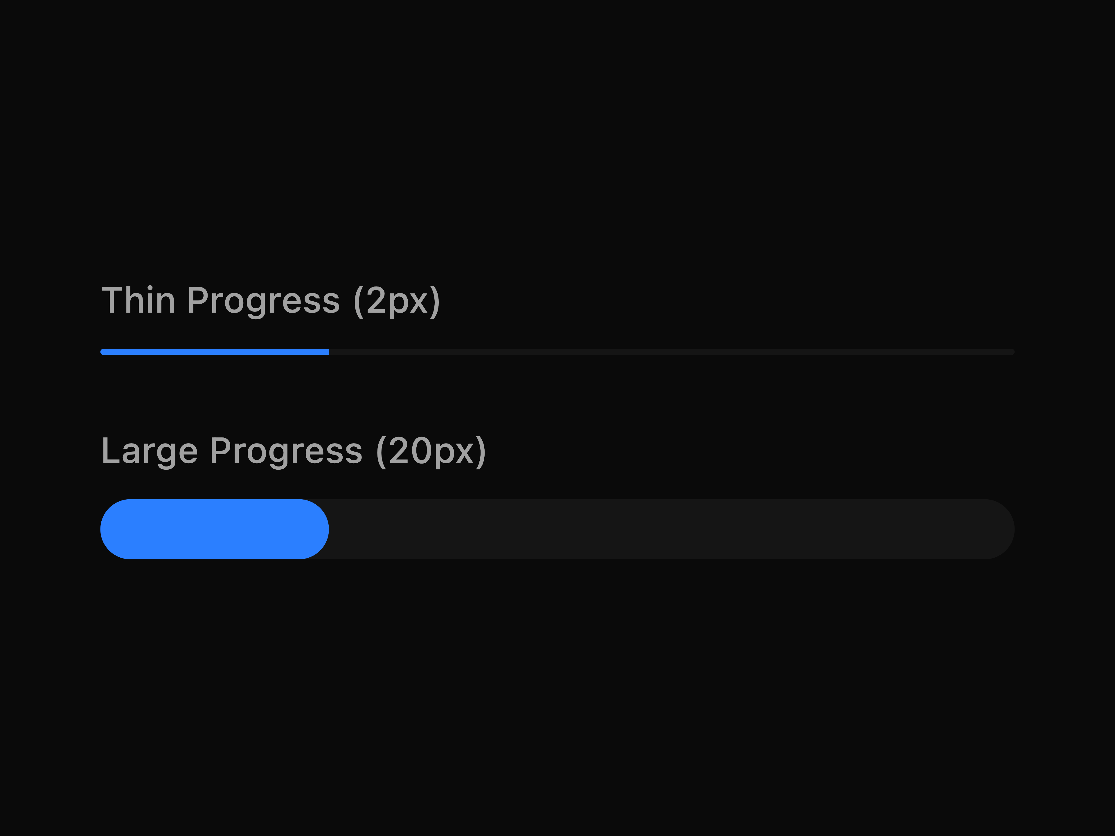 Progress Height