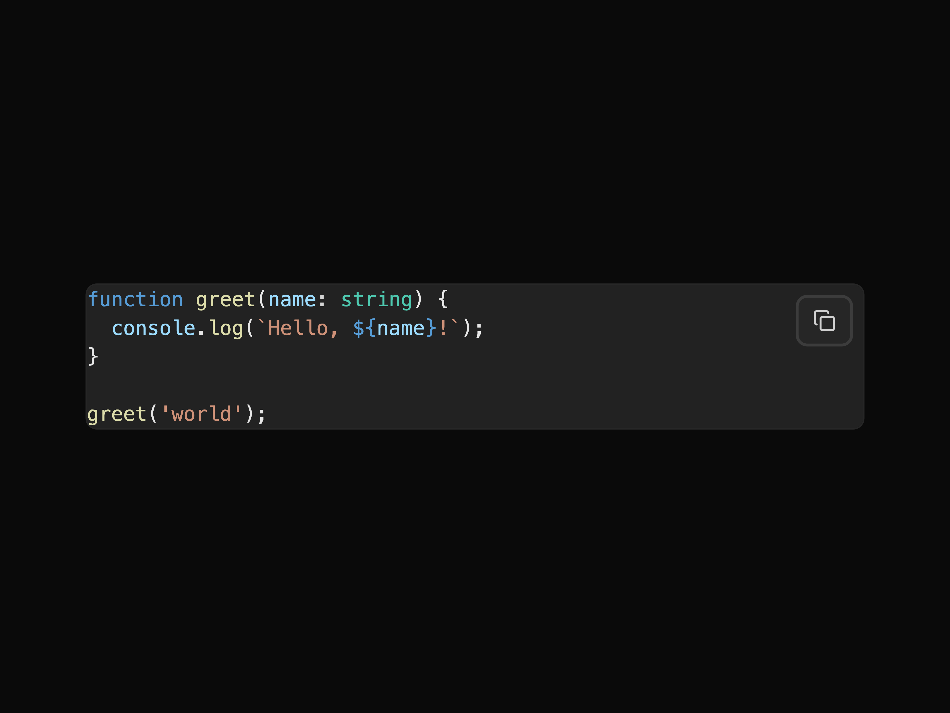 Code Block