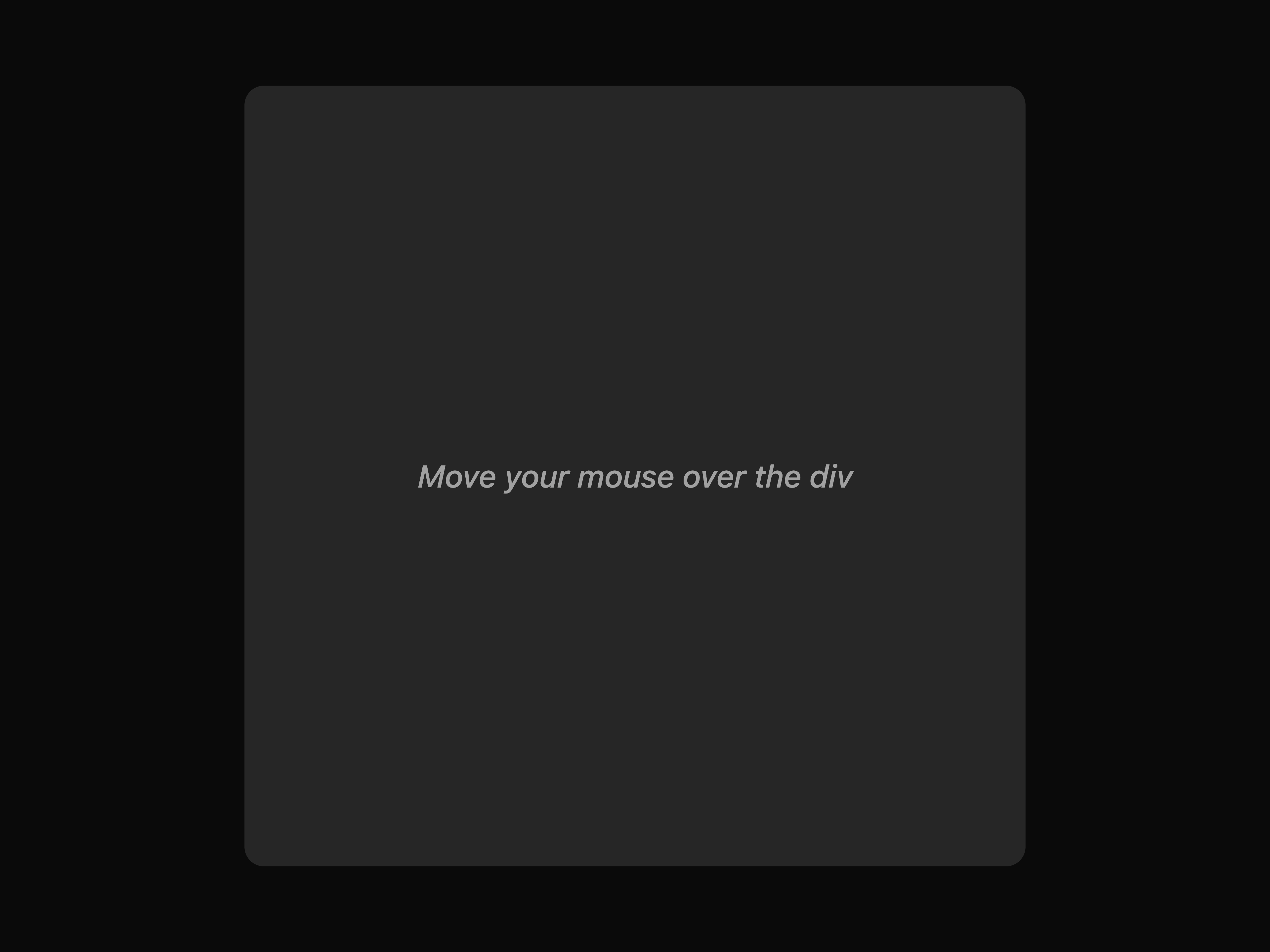Cursor