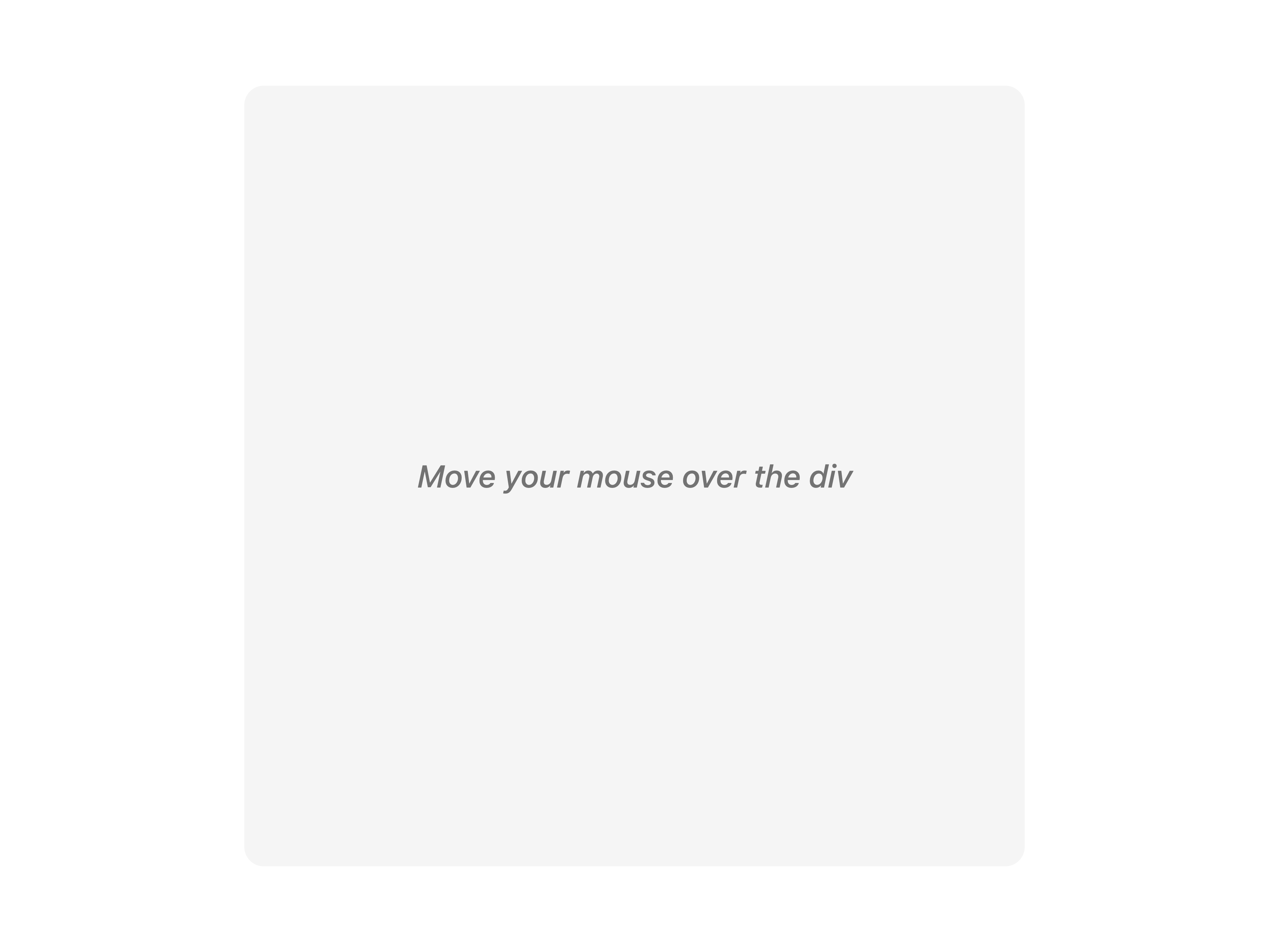 Cursor