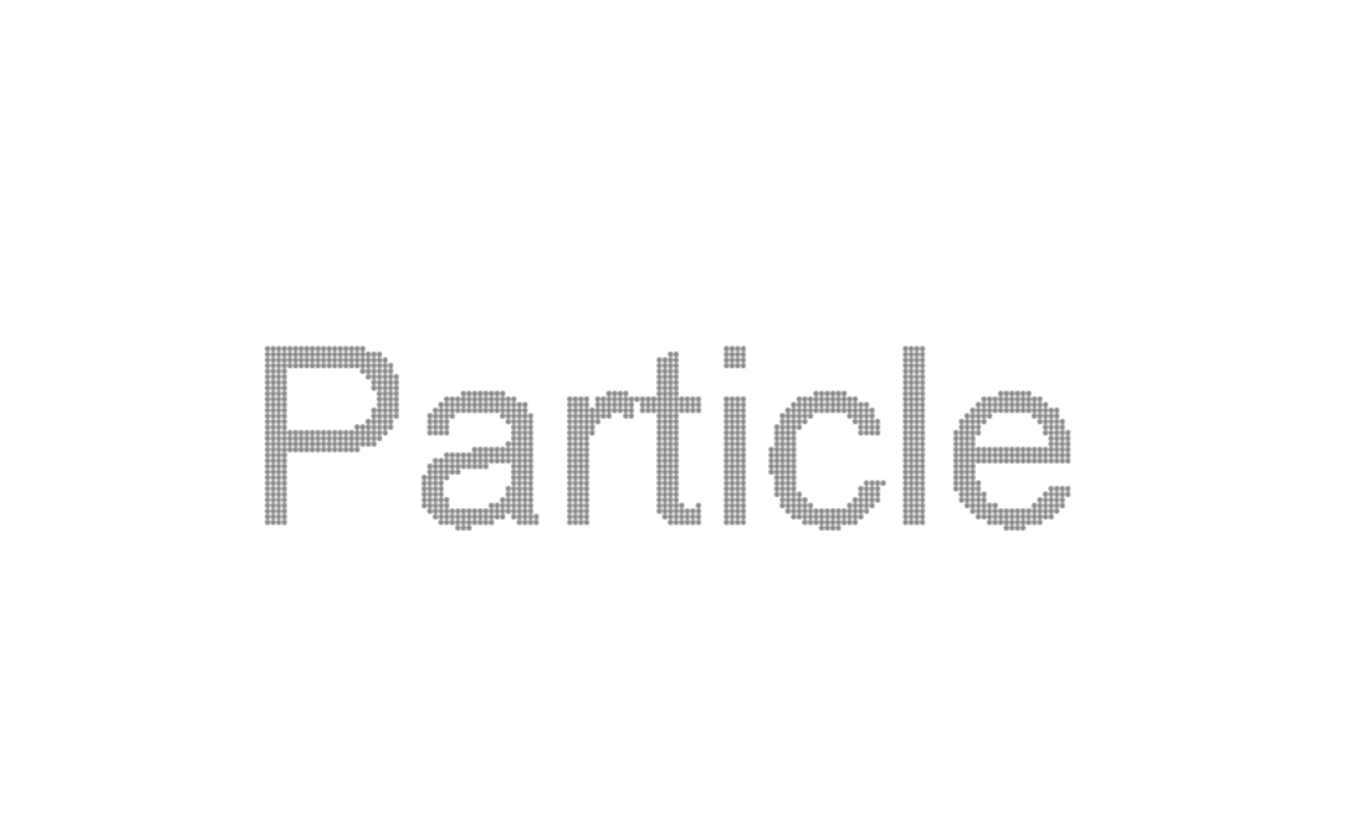 Text Particle
