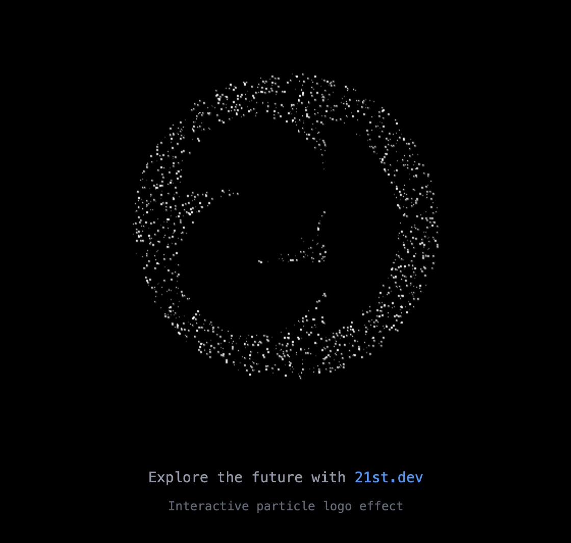 Logo Particles