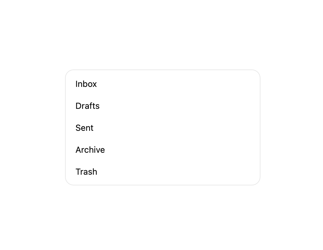 Fluid Hover Highlight