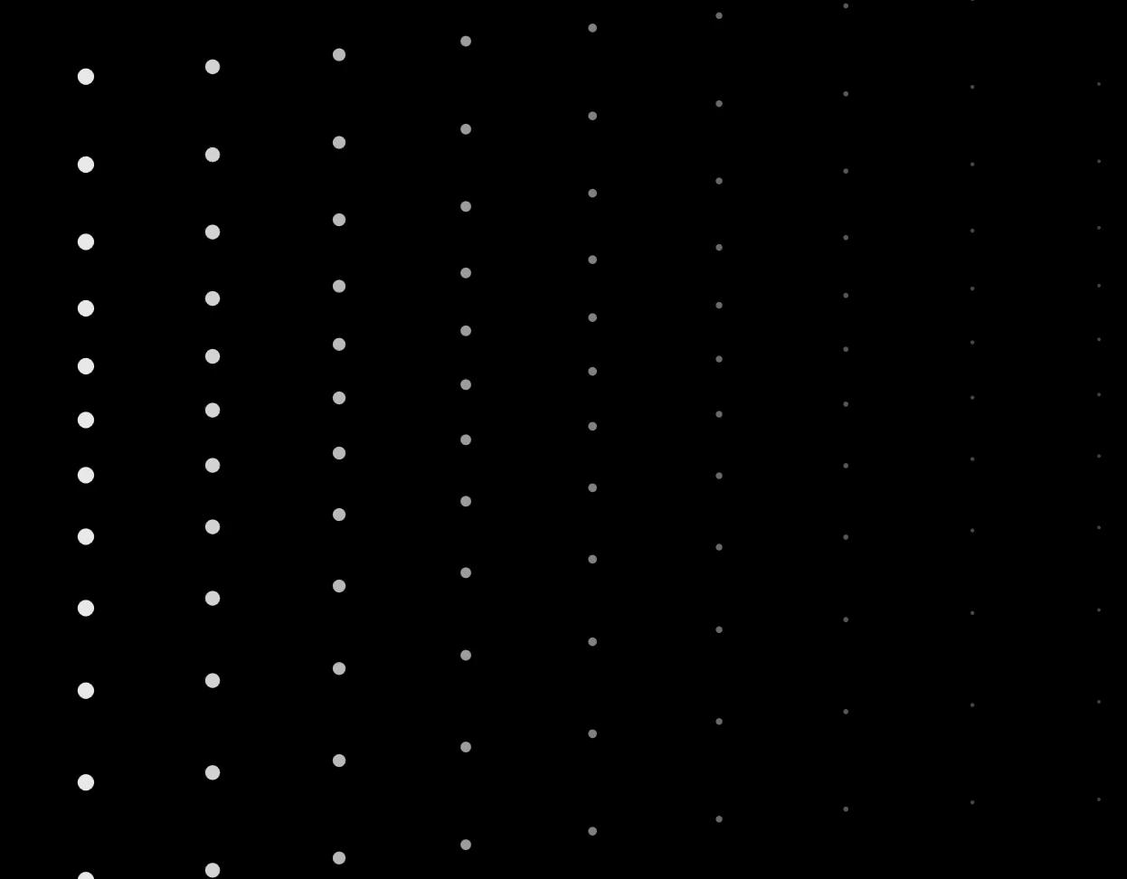 Threejs particles waves