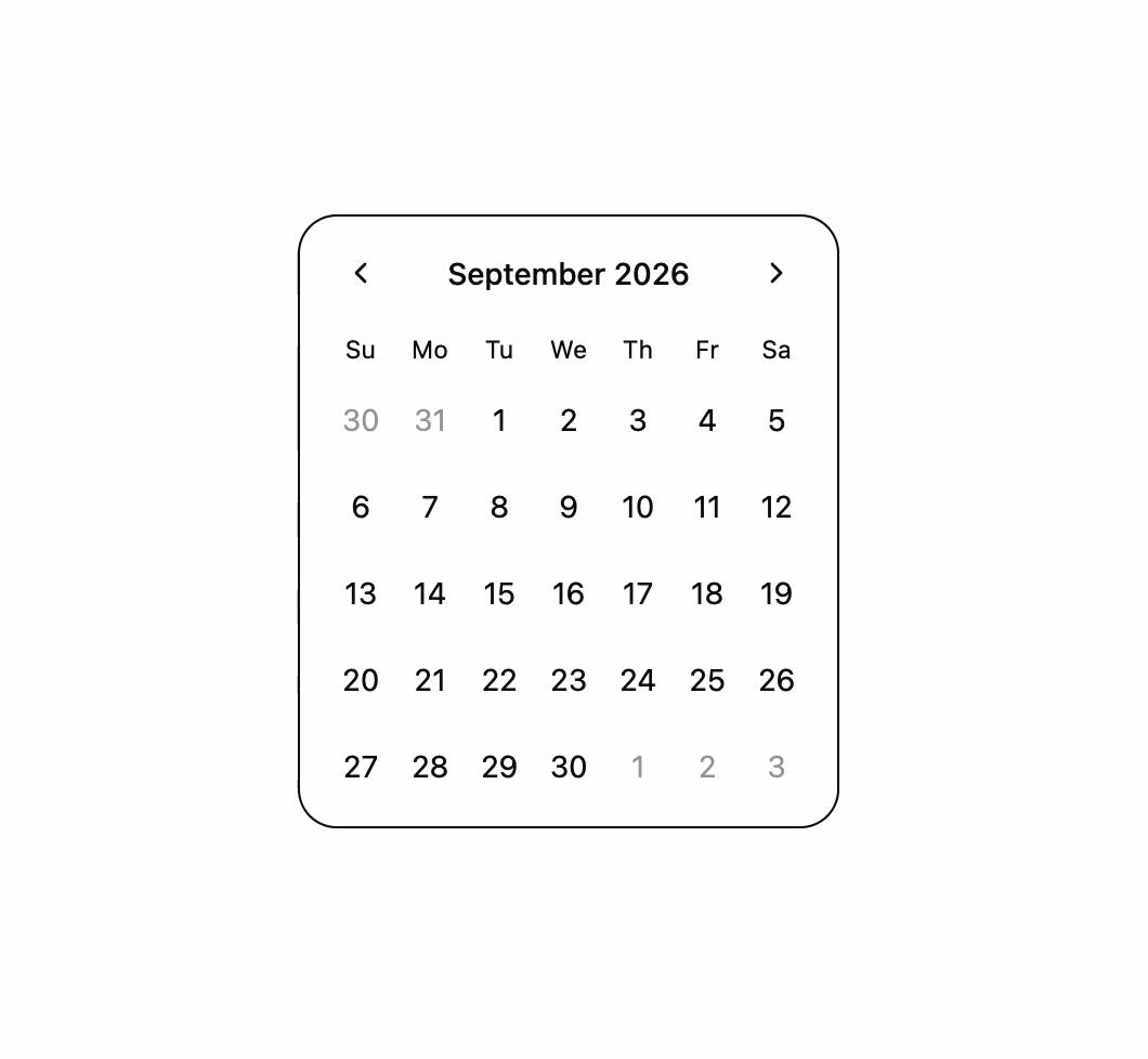 Primitive Calendar