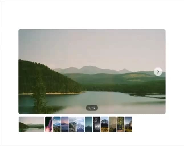 Thumbnail Carousel