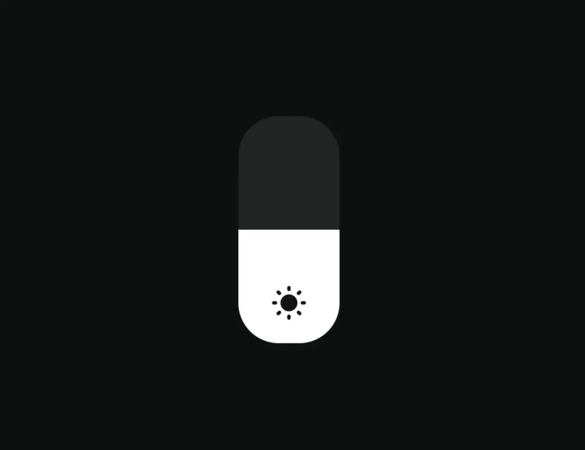 IOS slider