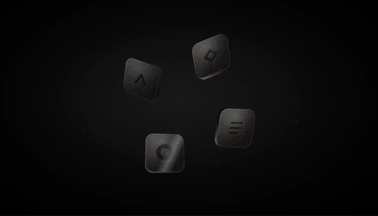 Black Metal Logo Preloader