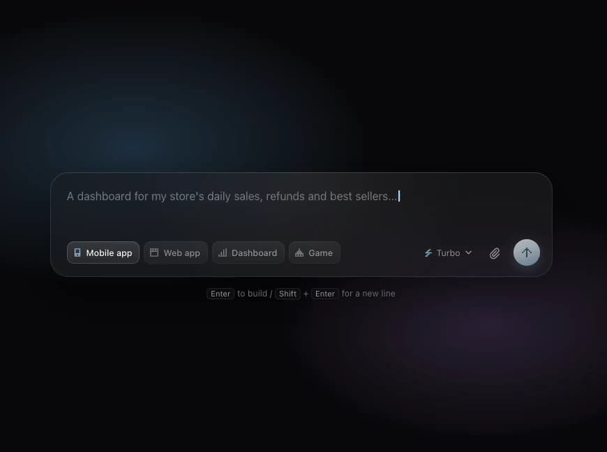 AI Prompt Input Box