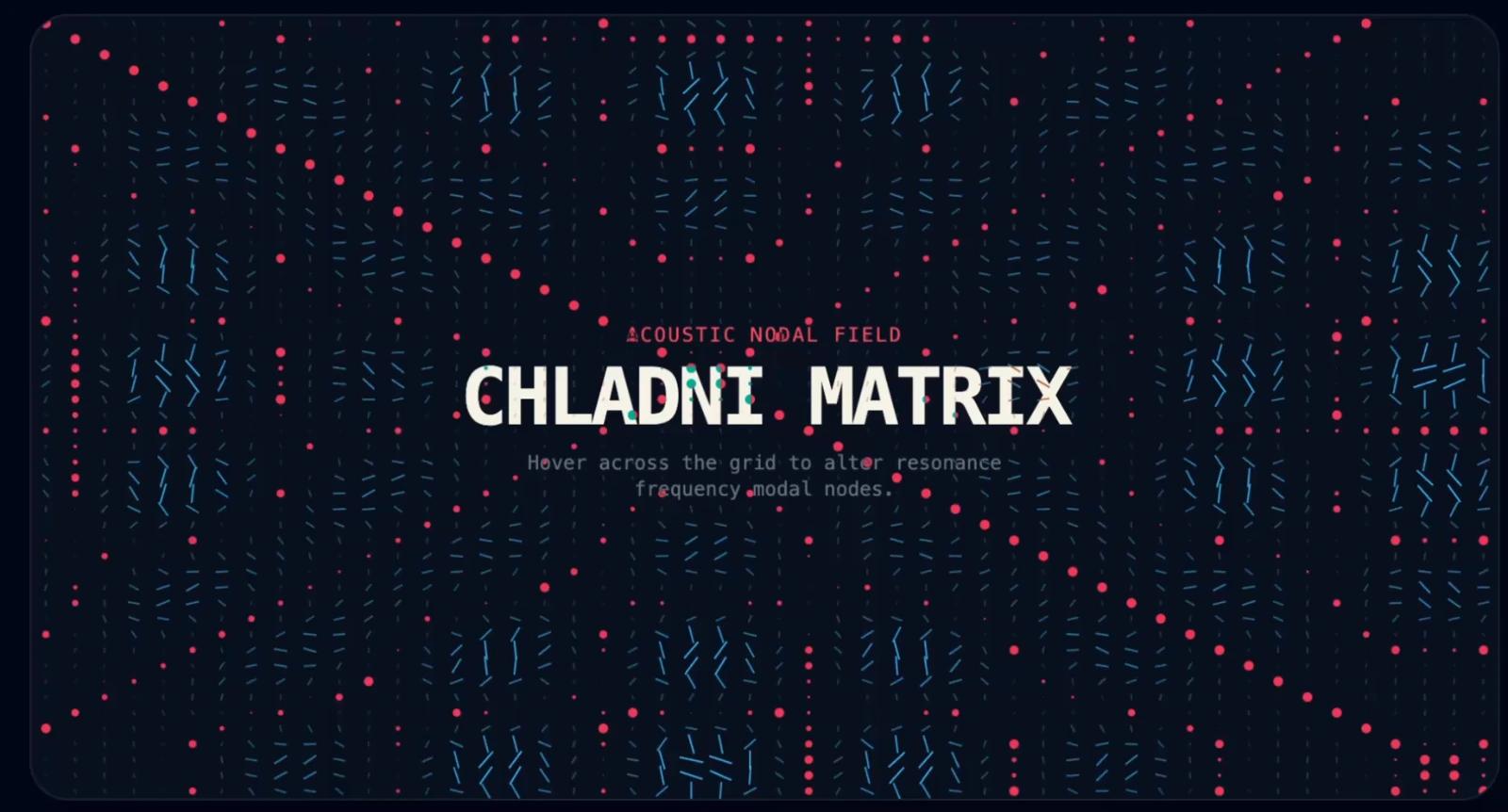 Chladni Acoustic Grid