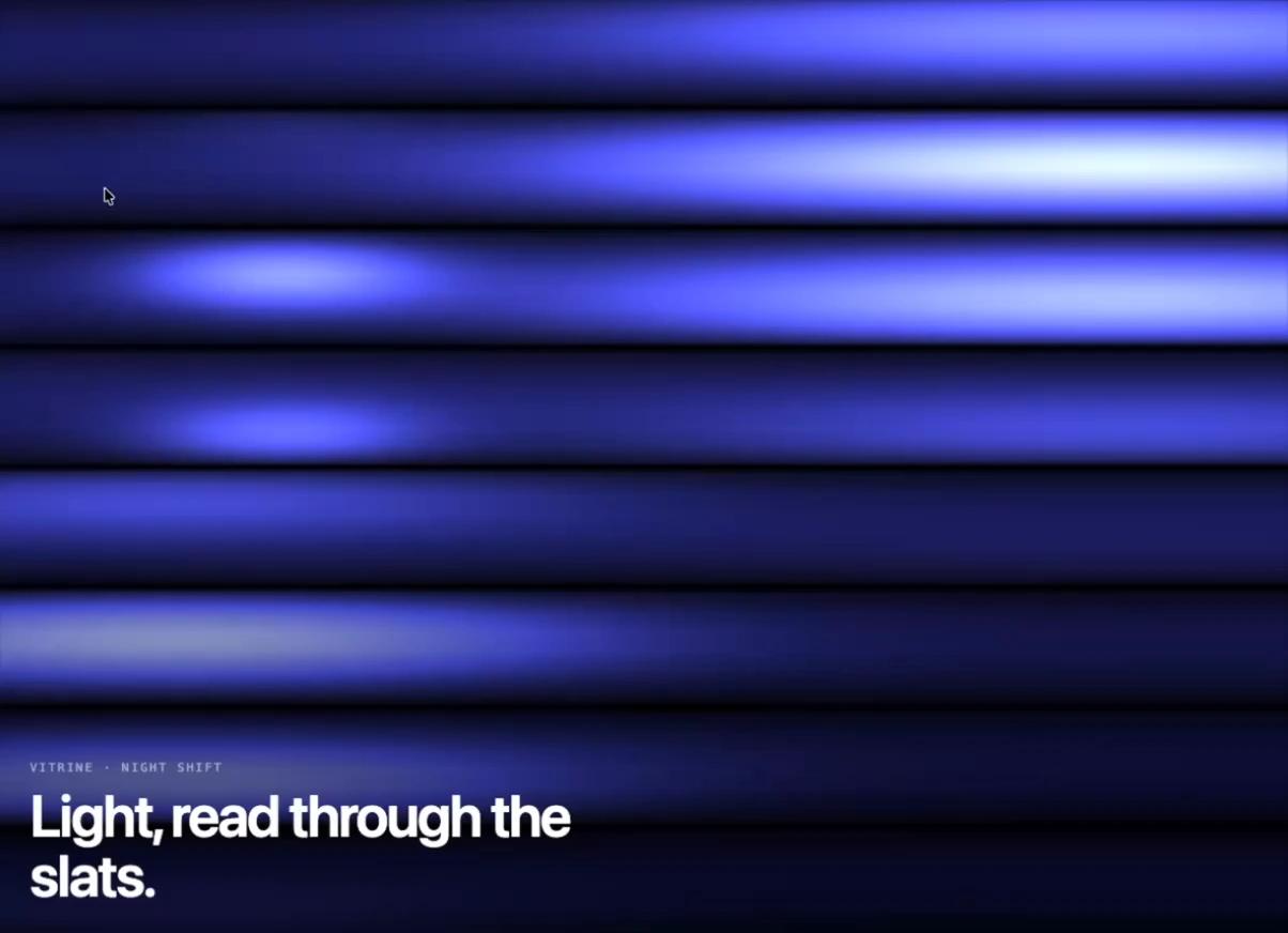 Glass Blinds