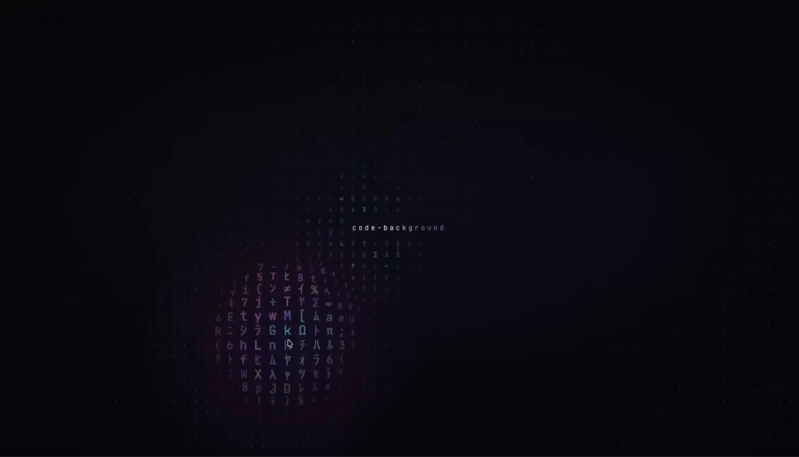 Code background