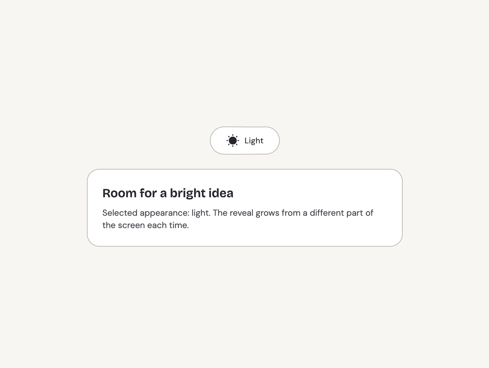 Theme Toggle