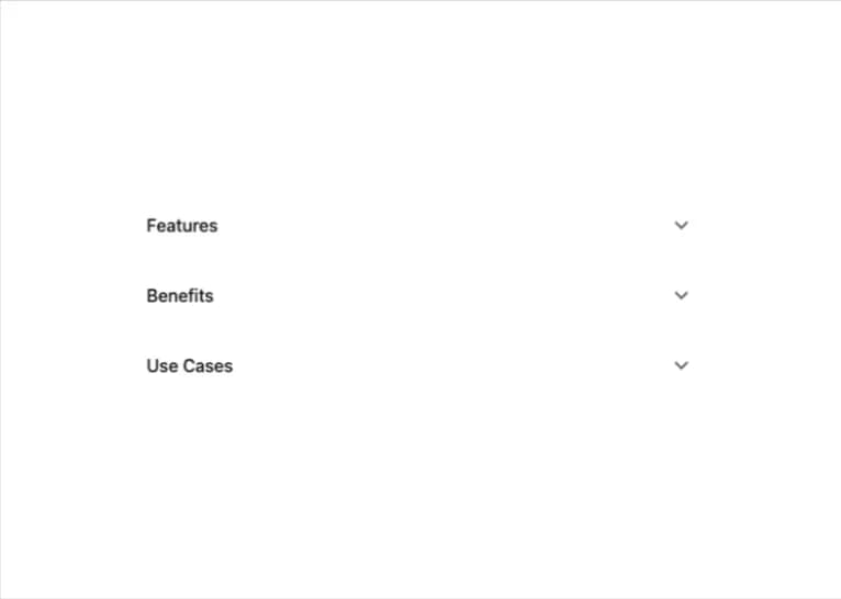 Accessible Accordion