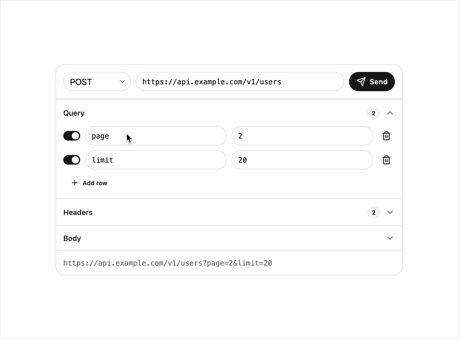 Request Builder