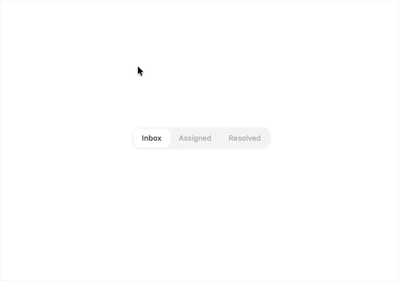 Segmented Control
