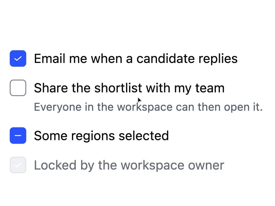 Checkbox