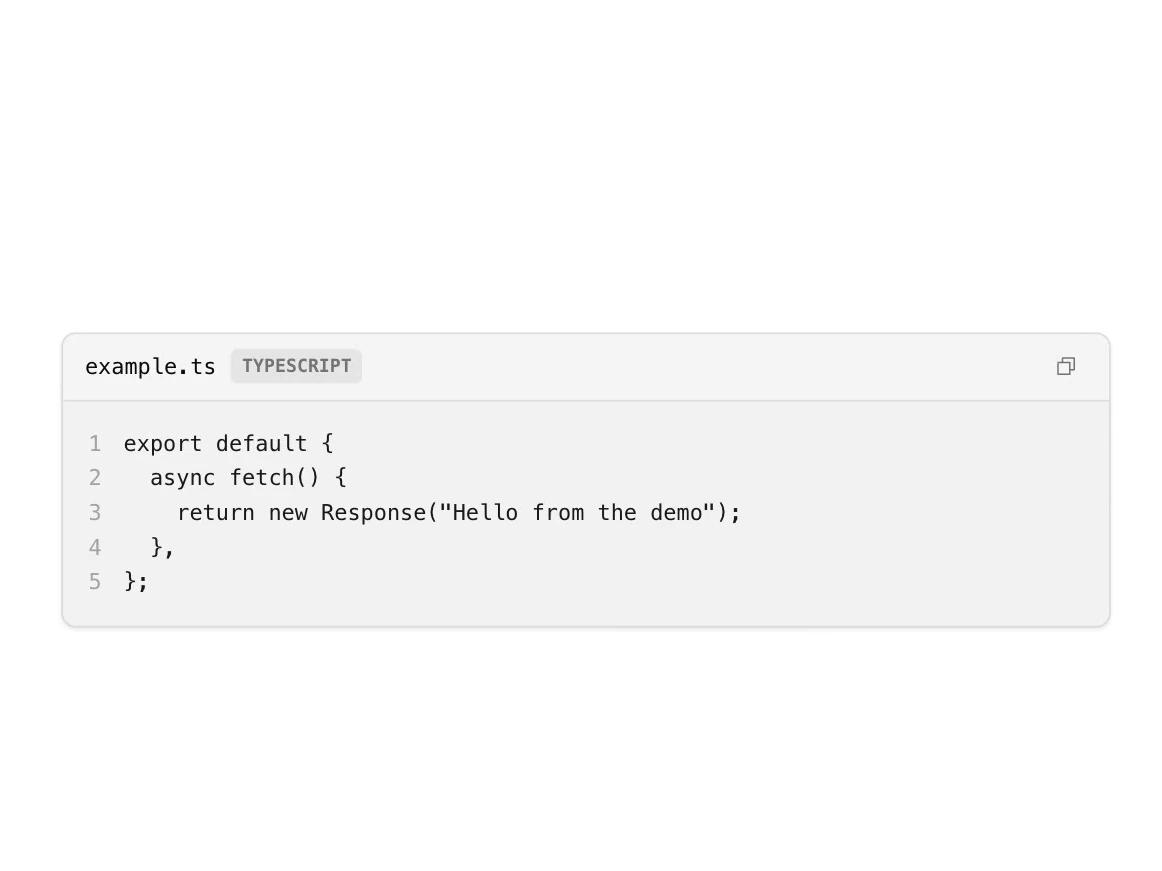 Code Block