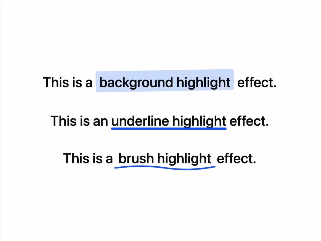 Text Highlight