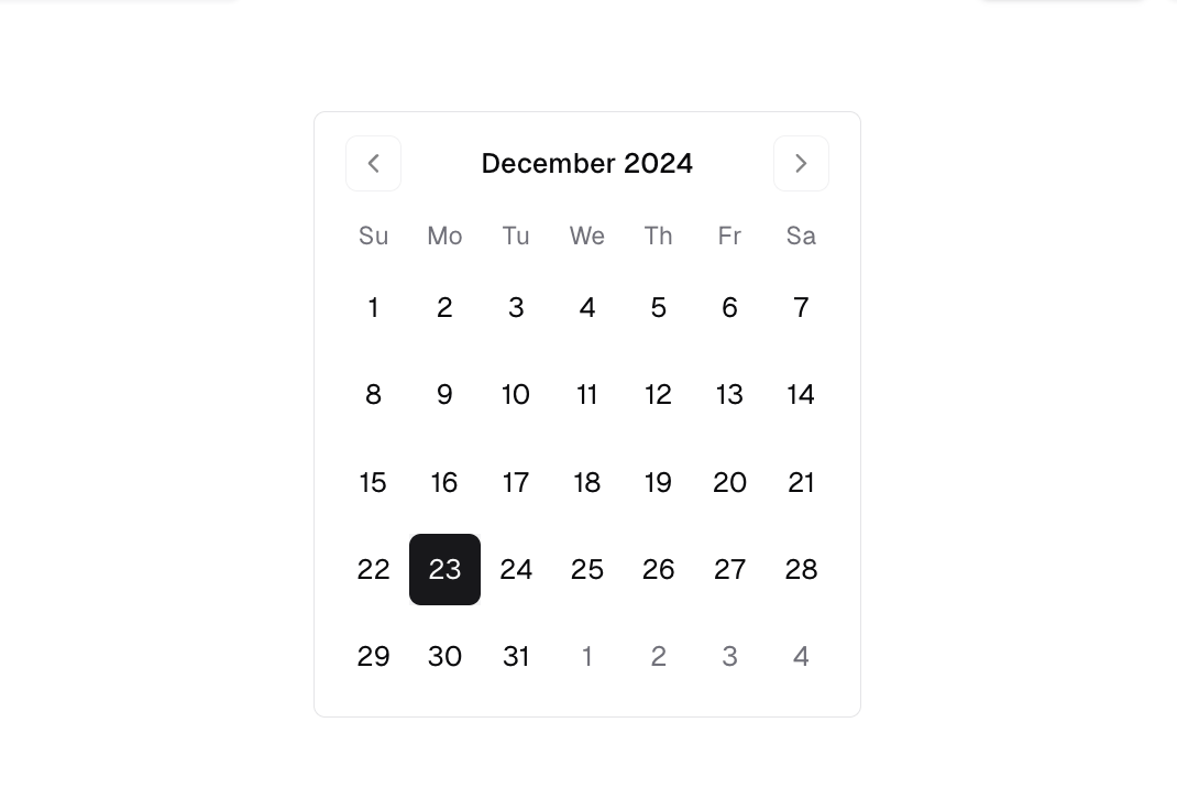 Calendar