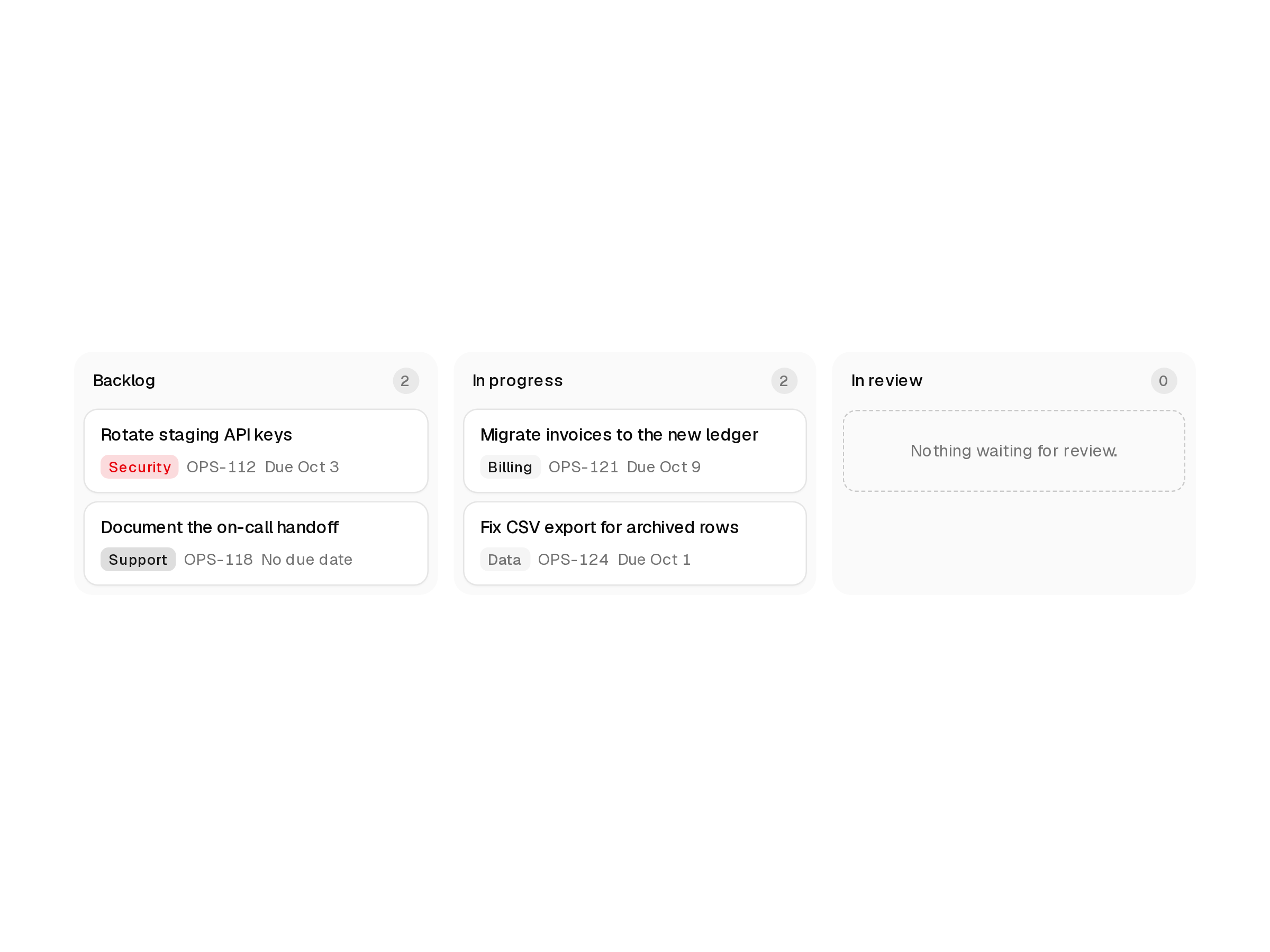 Kanban Board