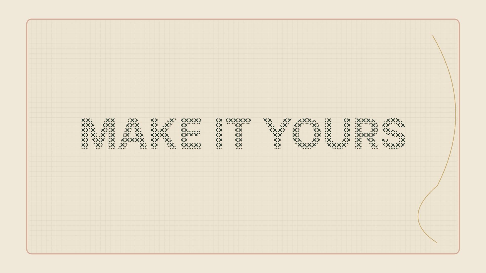 Cross Stitch Headline preview